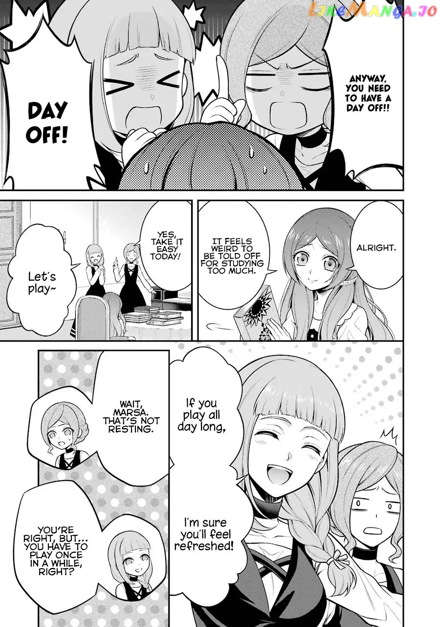 Princess Blue Rose and Rebuilding Kingdom chapter 4.1 - page 4
