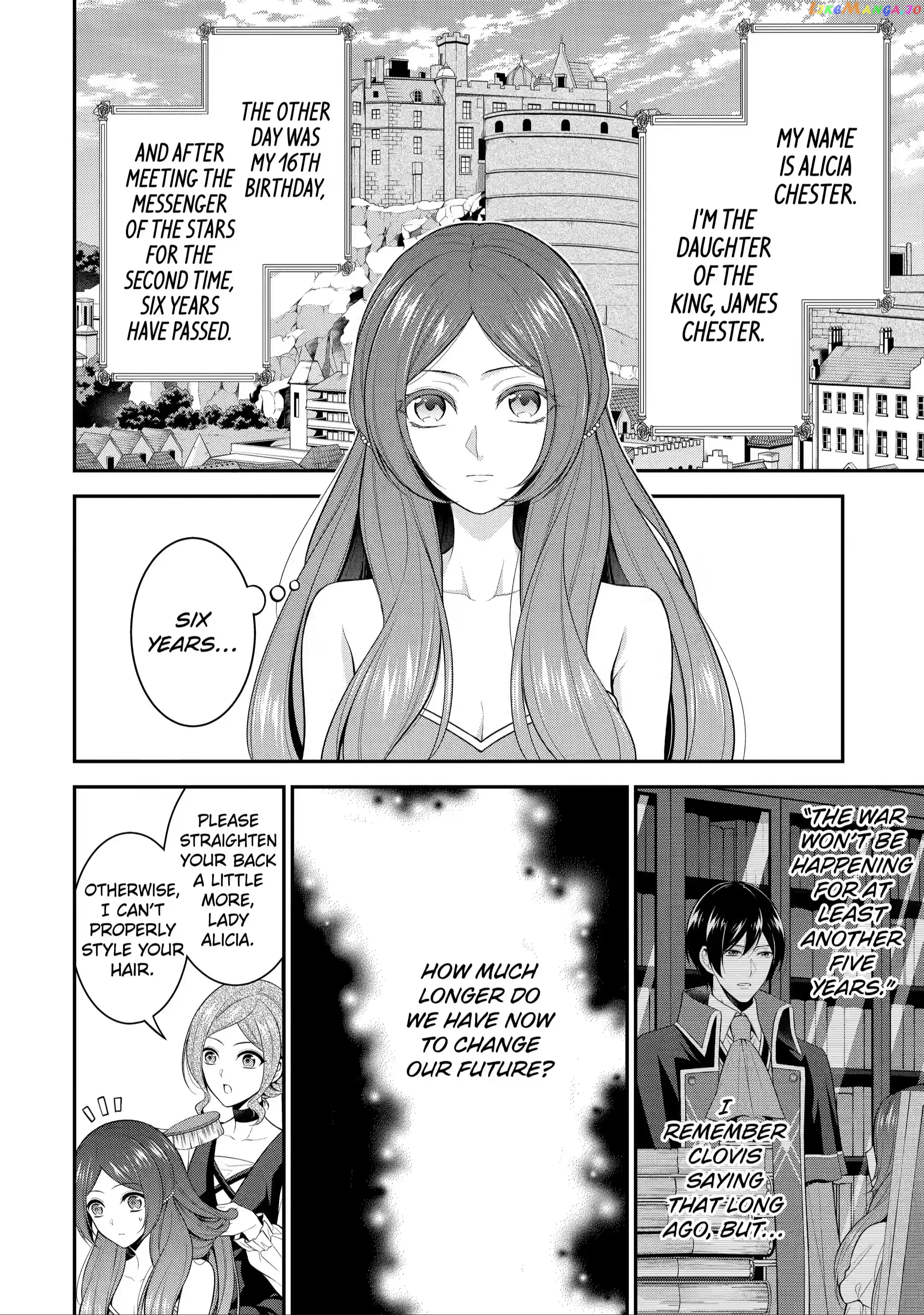 Princess Blue Rose and Rebuilding Kingdom chapter 16.1 - page 8