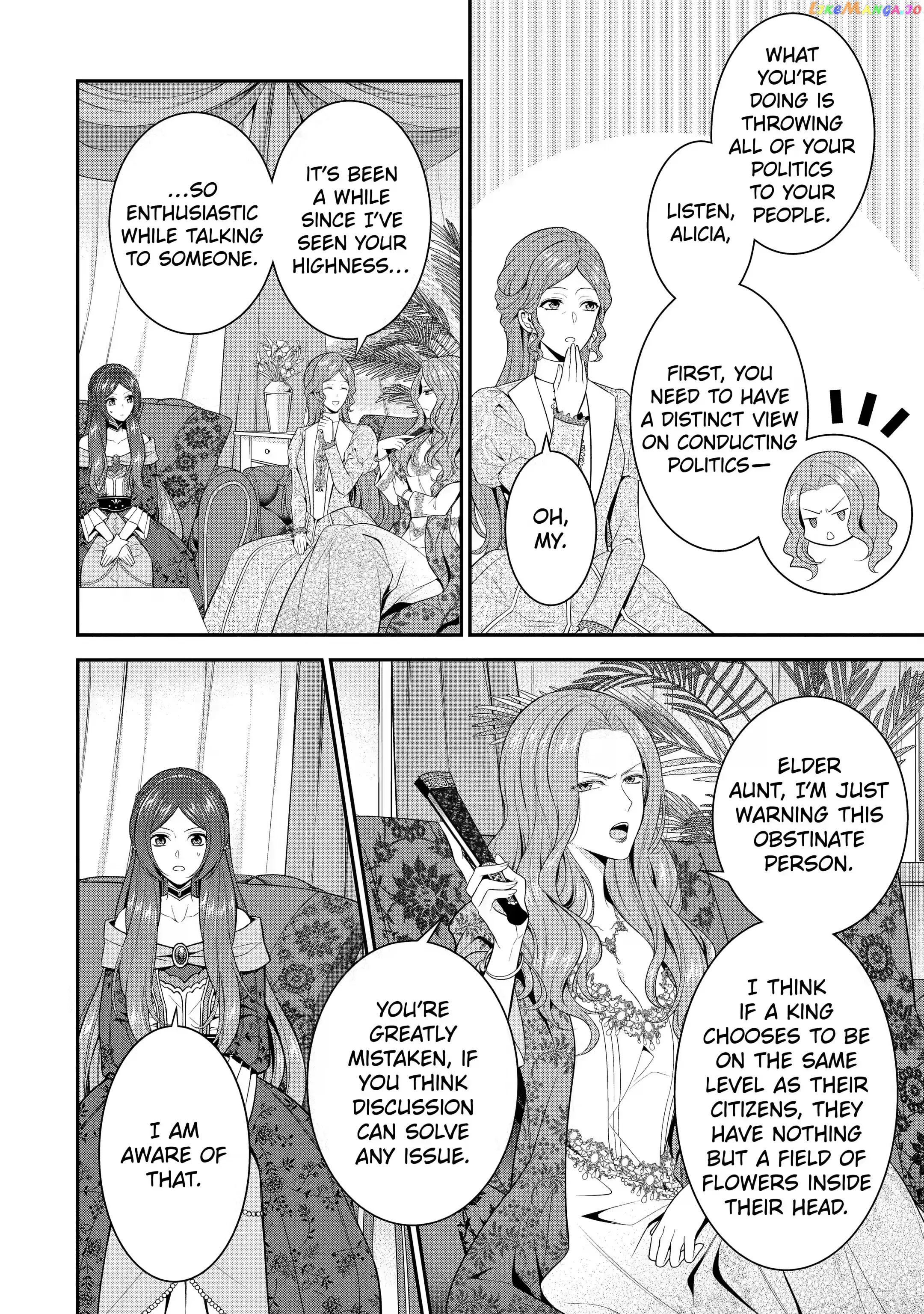 Princess Blue Rose and Rebuilding Kingdom chapter 20.1 - page 10