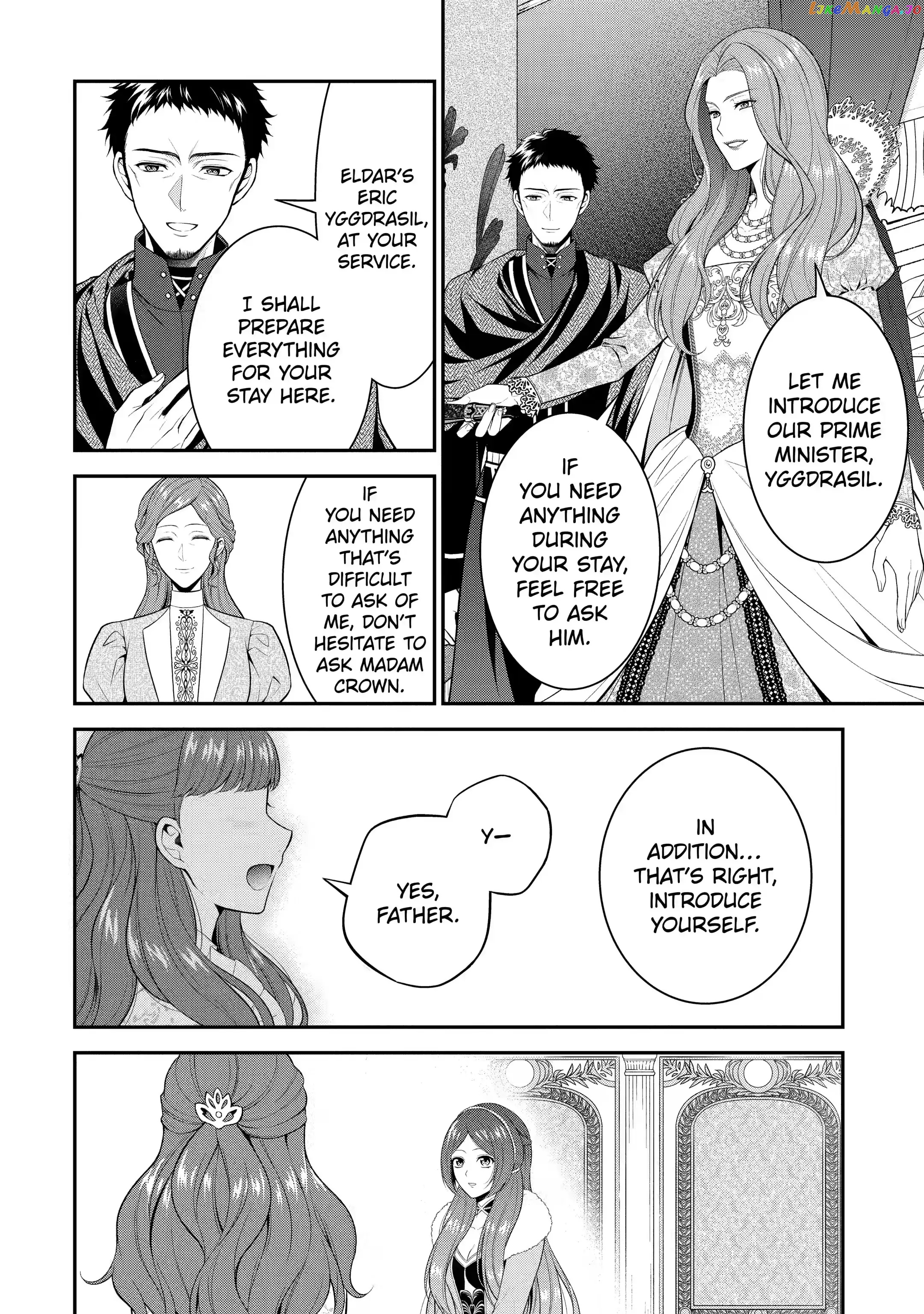 Princess Blue Rose and Rebuilding Kingdom chapter 18.3 - page 4
