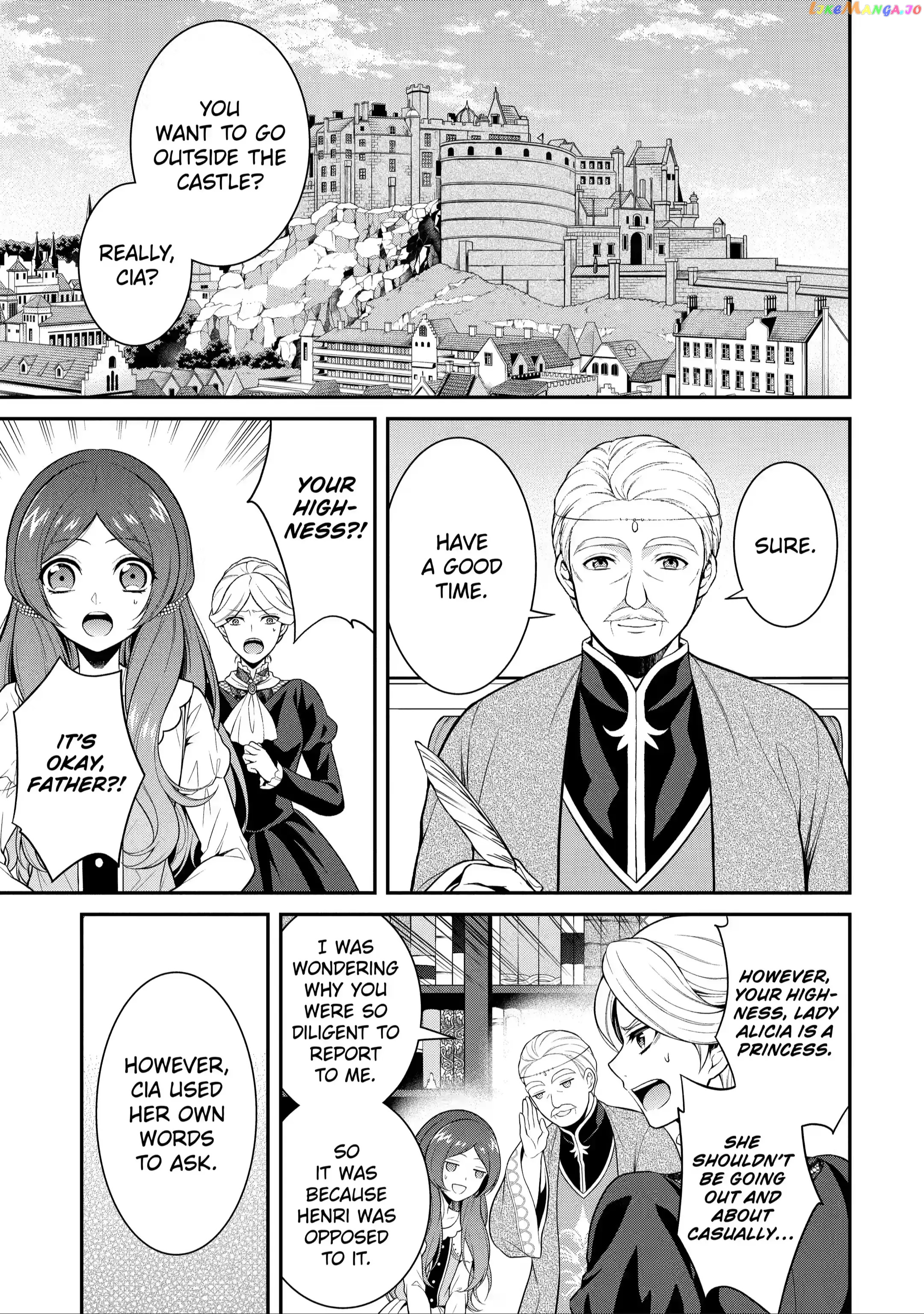 Princess Blue Rose and Rebuilding Kingdom chapter 6.1 - page 3