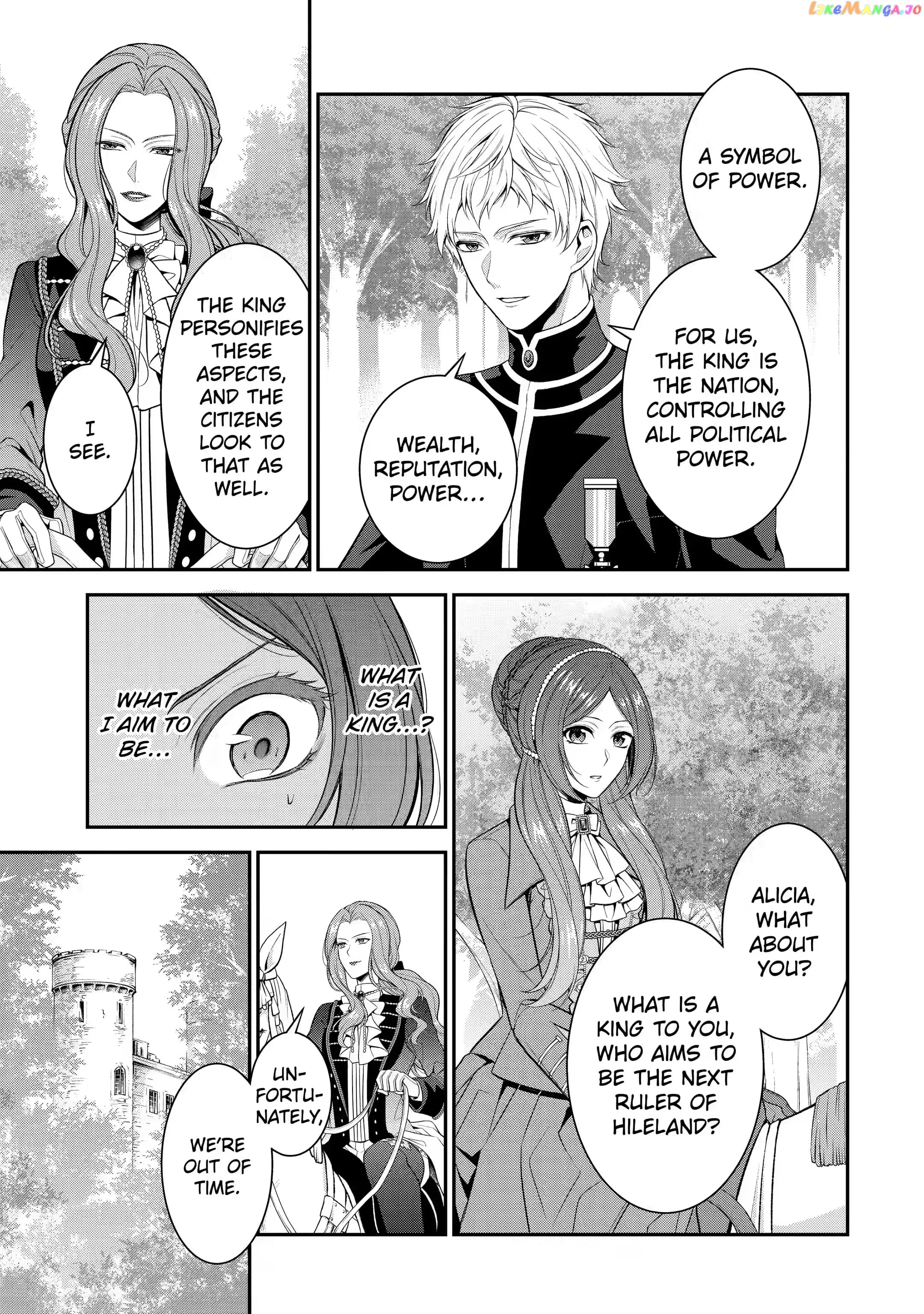 Princess Blue Rose and Rebuilding Kingdom chapter 22.1 - page 3