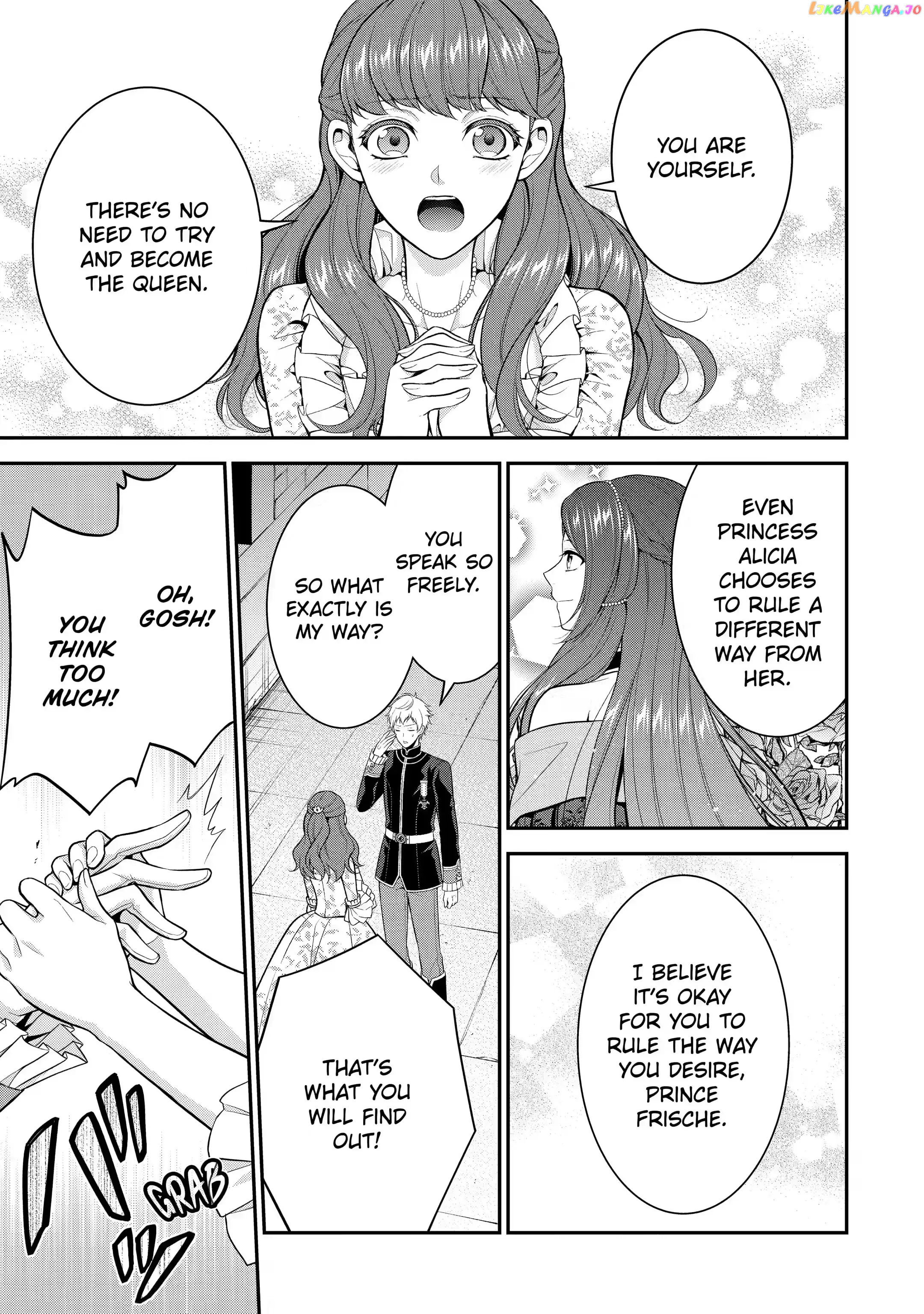 Princess Blue Rose and Rebuilding Kingdom chapter 20.4 - page 10