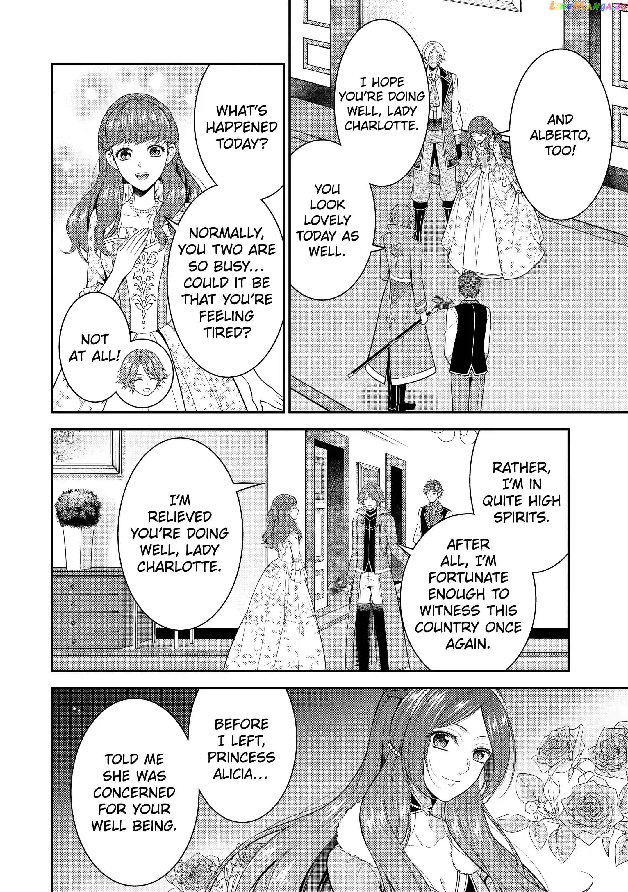 Princess Blue Rose and Rebuilding Kingdom chapter 24.1 - page 4