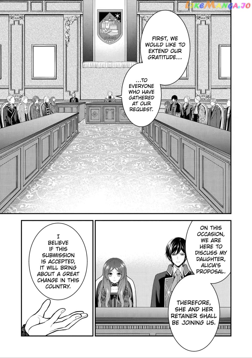 Princess Blue Rose and Rebuilding Kingdom chapter 10.1 - page 5