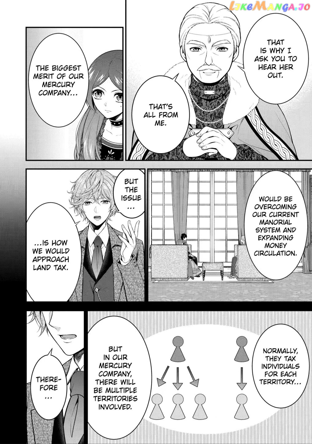 Princess Blue Rose and Rebuilding Kingdom chapter 10.1 - page 6