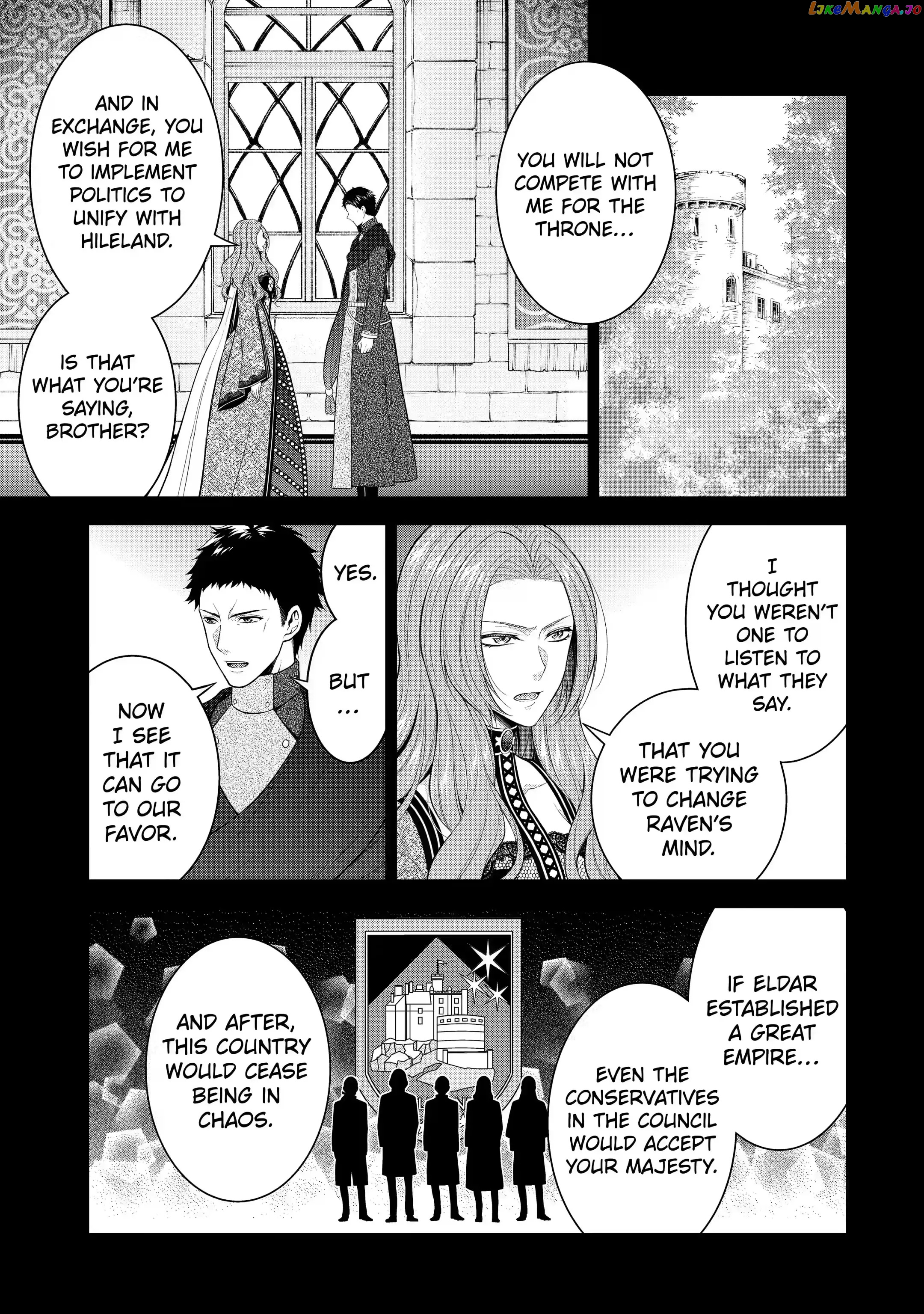 Princess Blue Rose and Rebuilding Kingdom chapter 28.1 - page 7