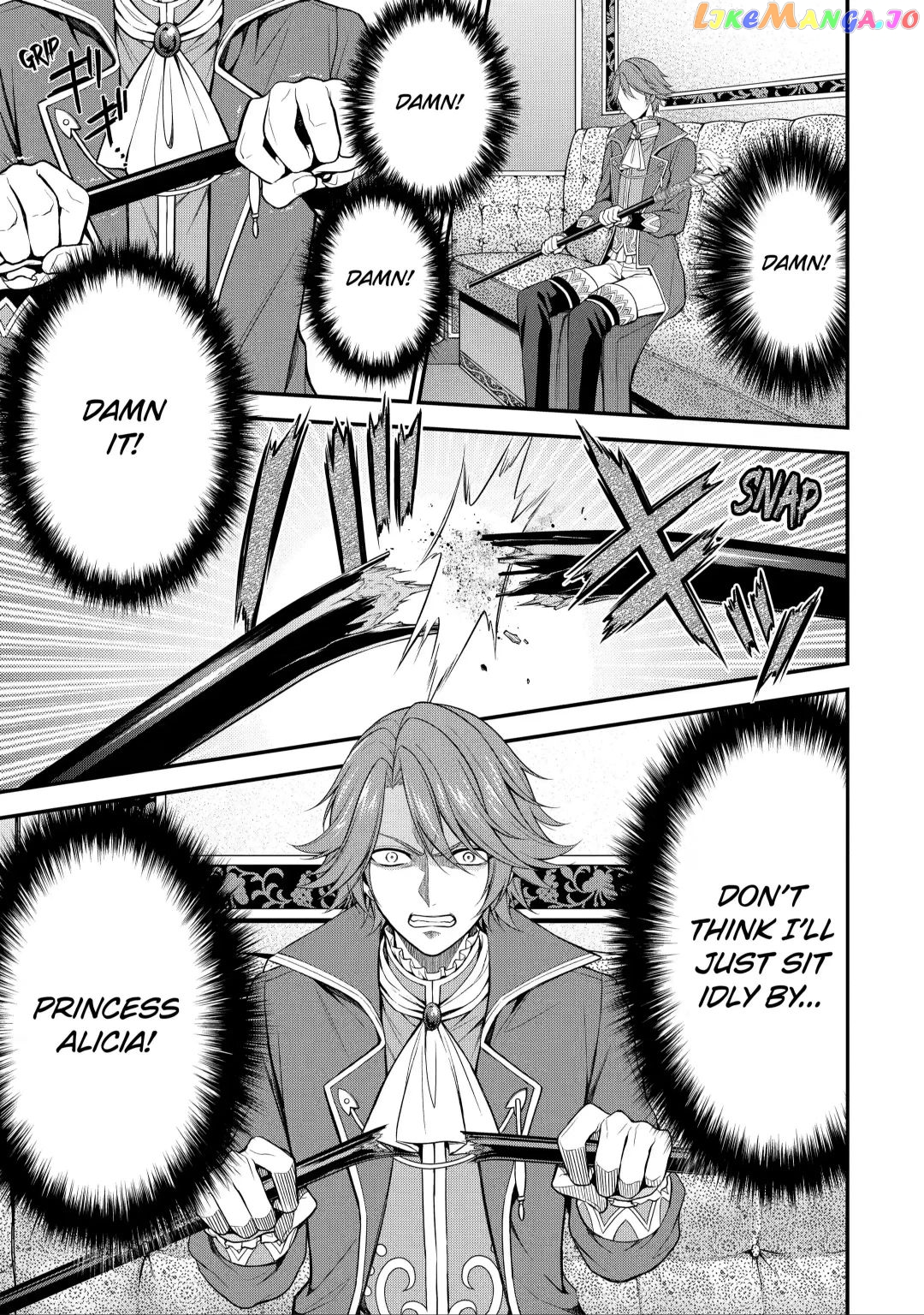 Princess Blue Rose and Rebuilding Kingdom chapter 7.3 - page 4