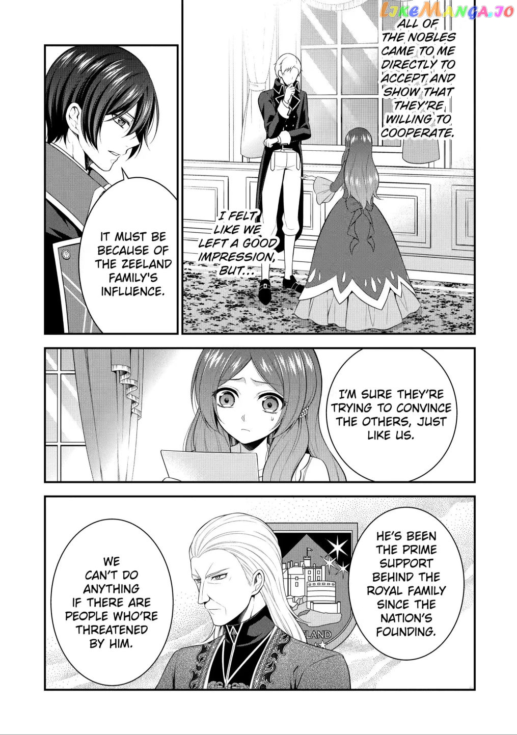 Princess Blue Rose and Rebuilding Kingdom chapter 11.1 - page 3