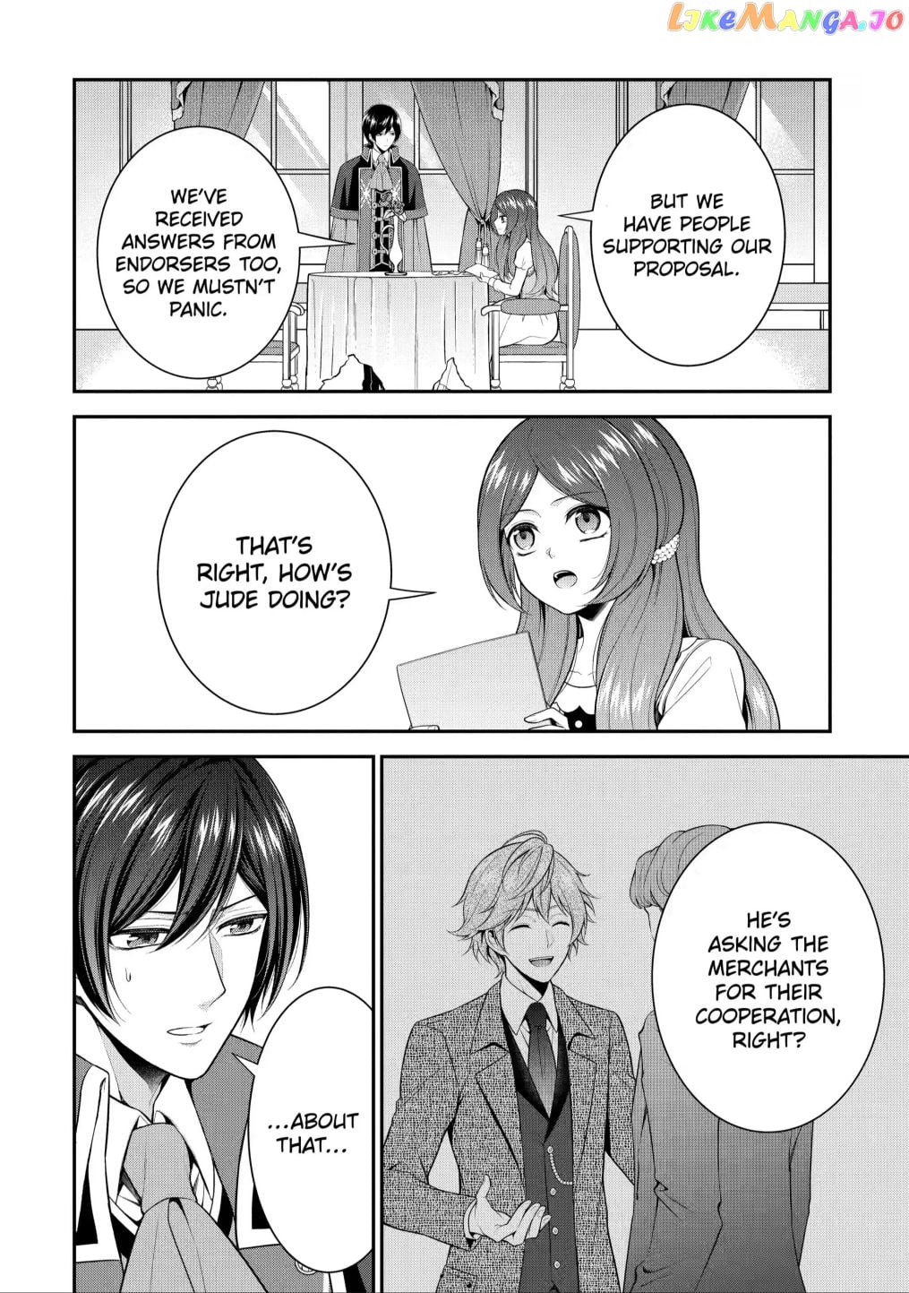 Princess Blue Rose and Rebuilding Kingdom chapter 11.1 - page 4