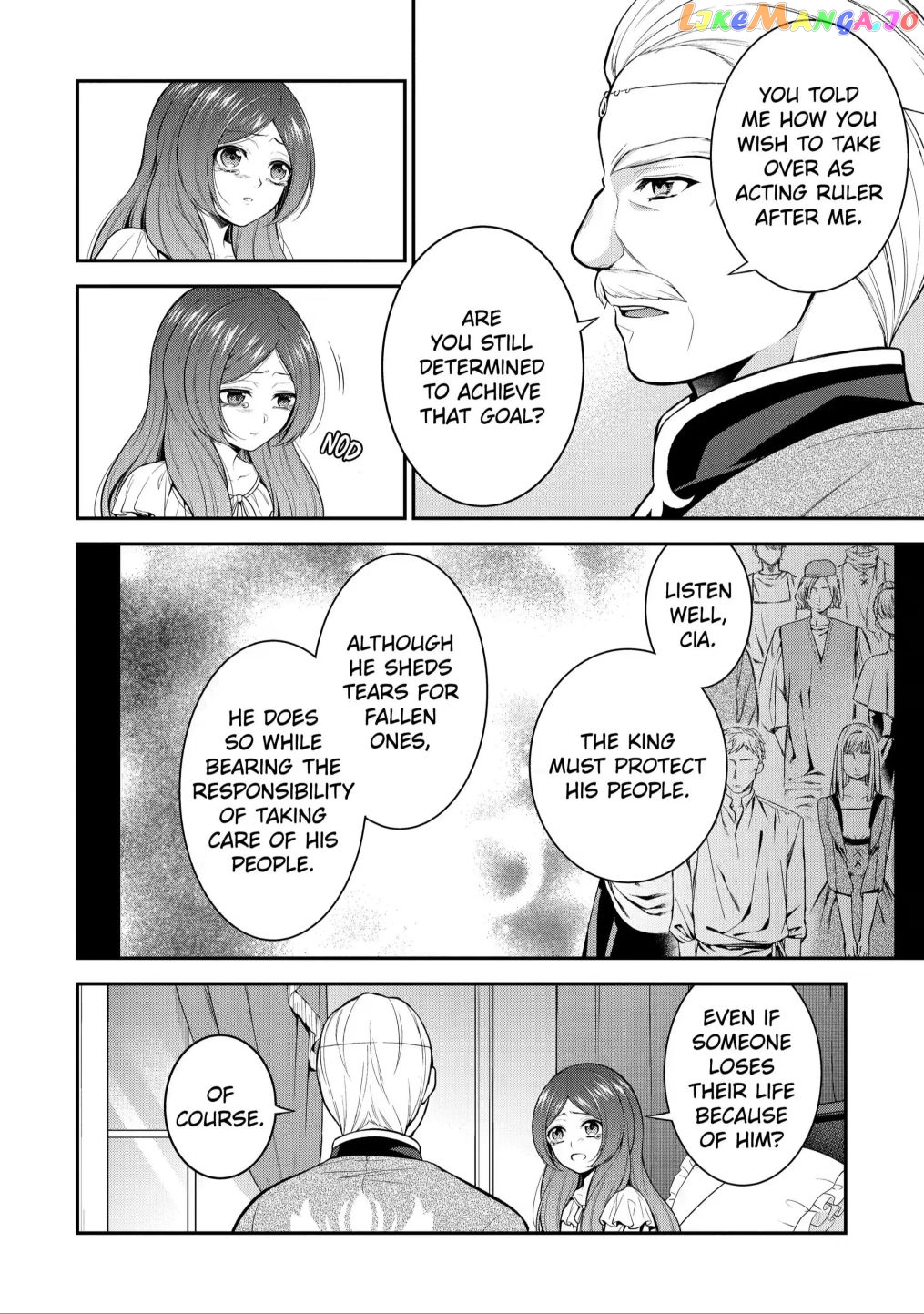 Princess Blue Rose and Rebuilding Kingdom chapter 14.1 - page 8