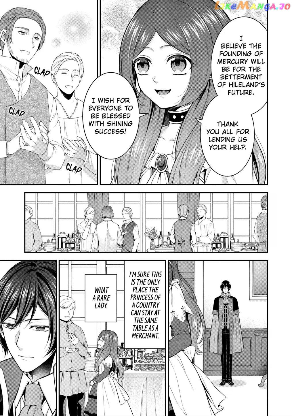 Princess Blue Rose and Rebuilding Kingdom chapter 14.4 - page 11