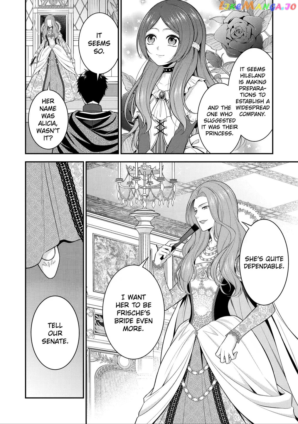 Princess Blue Rose and Rebuilding Kingdom chapter 14.4 - page 6
