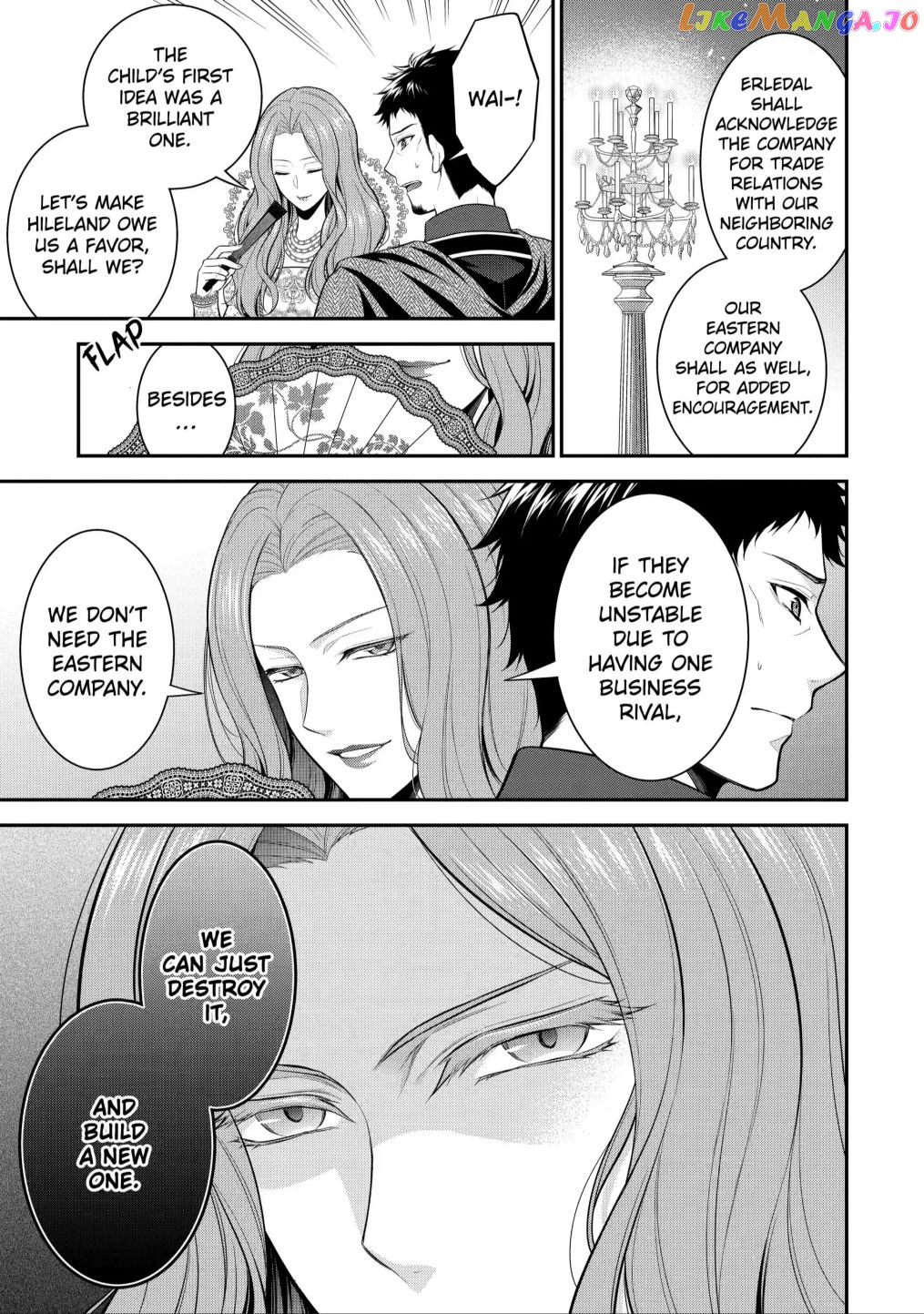 Princess Blue Rose and Rebuilding Kingdom chapter 14.4 - page 7
