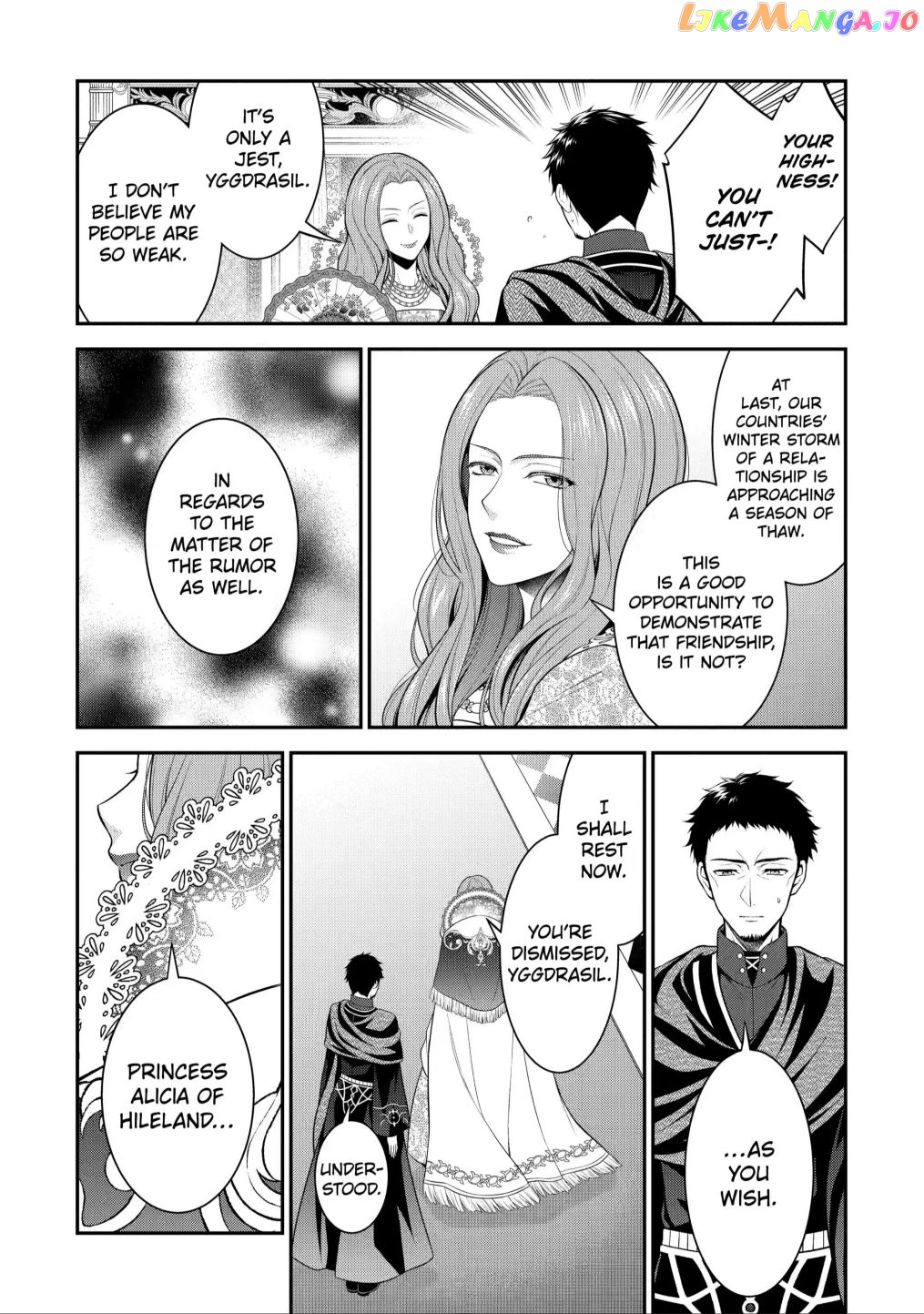Princess Blue Rose and Rebuilding Kingdom chapter 14.4 - page 8