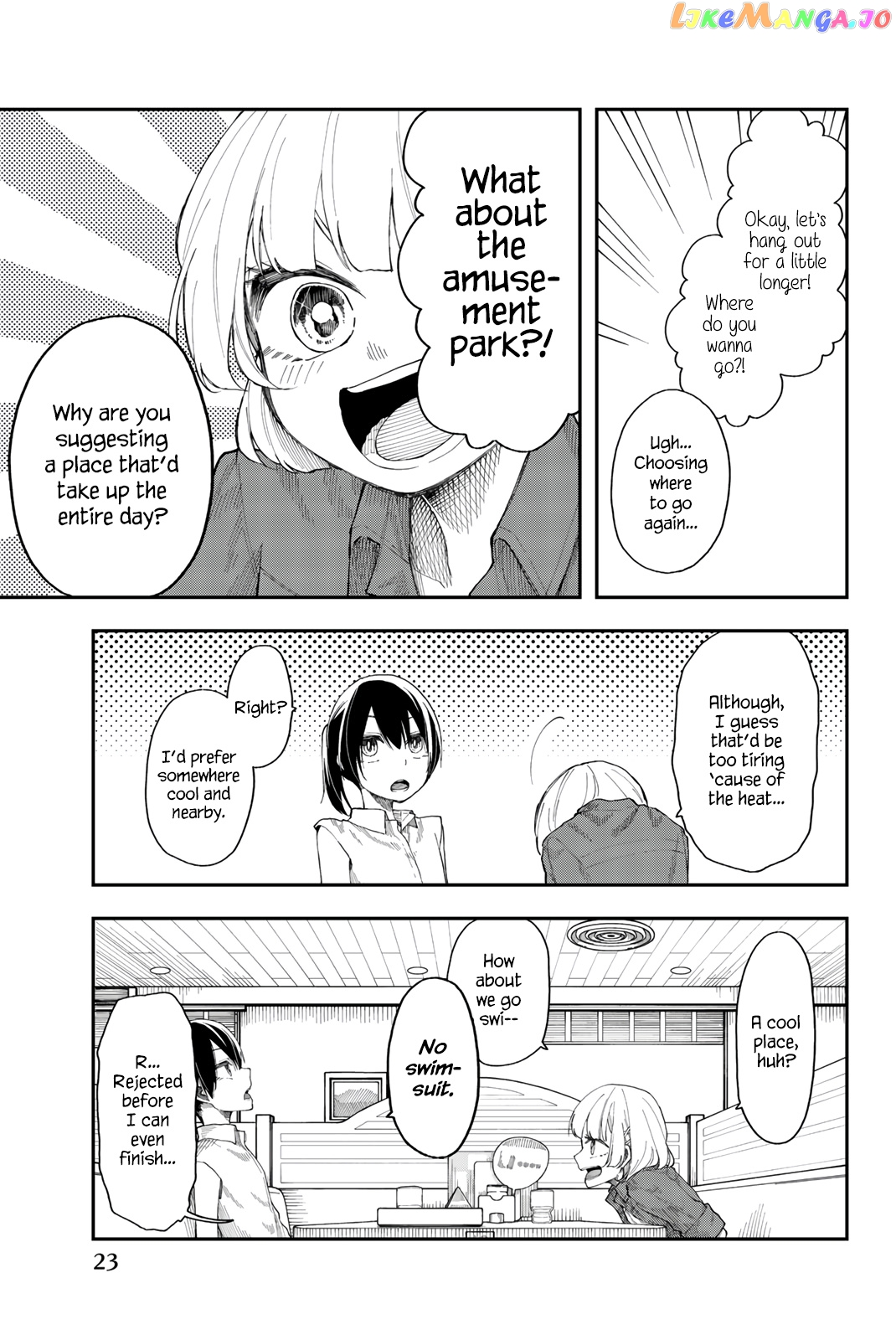 Shouraiteki ni Shinde Kure chapter 13 - page 21