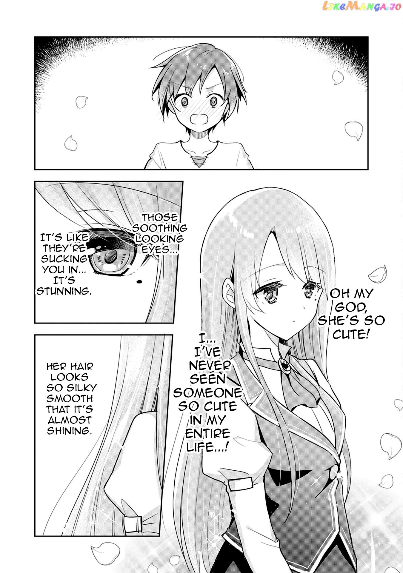 Uketsukejo Ni Kokuhaku Shitakute Guild Ni Kayoitsumetara Eiyu Ni Natteta chapter 1 - page 8