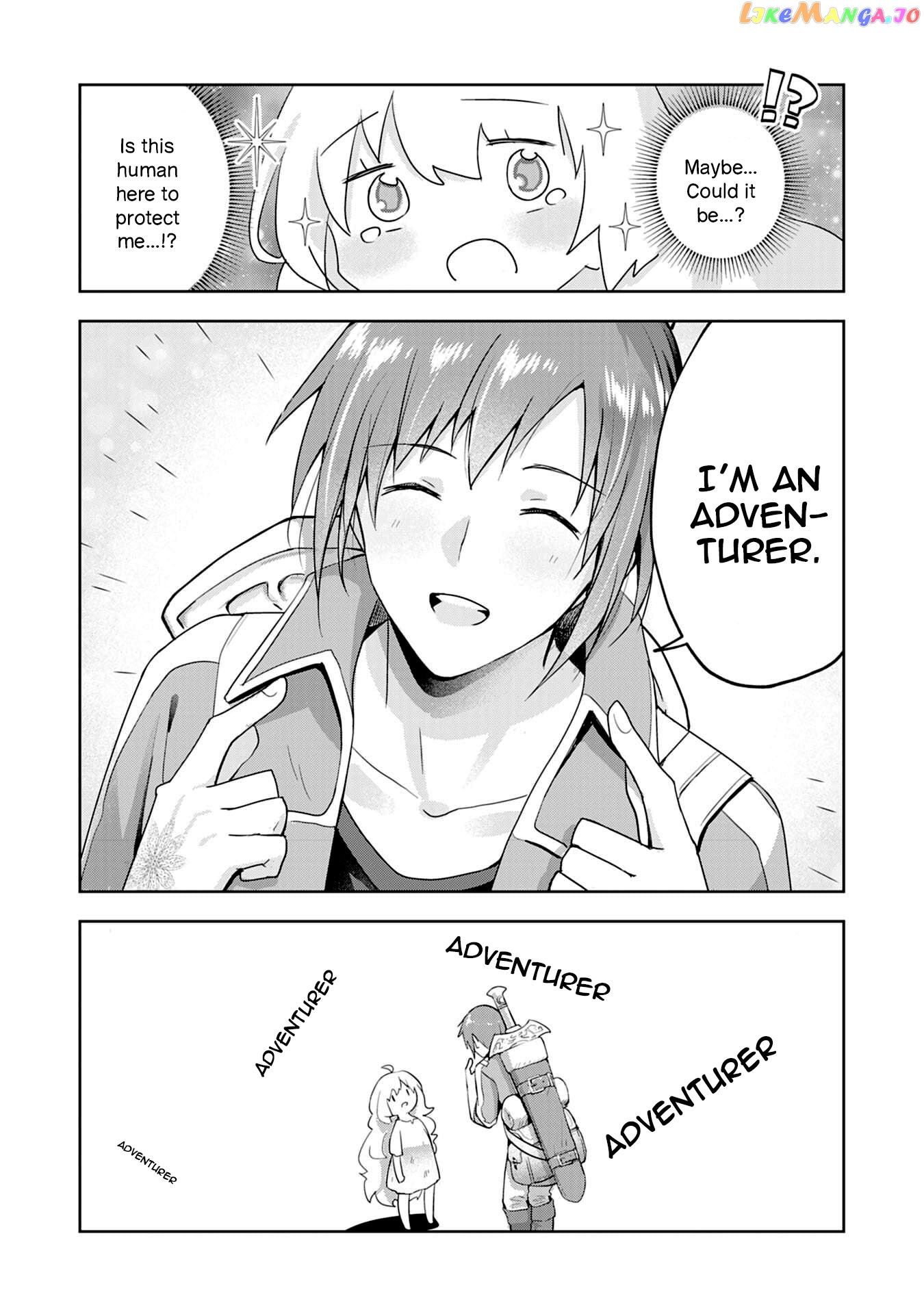 Uketsukejo Ni Kokuhaku Shitakute Guild Ni Kayoitsumetara Eiyu Ni Natteta chapter 2 - page 11