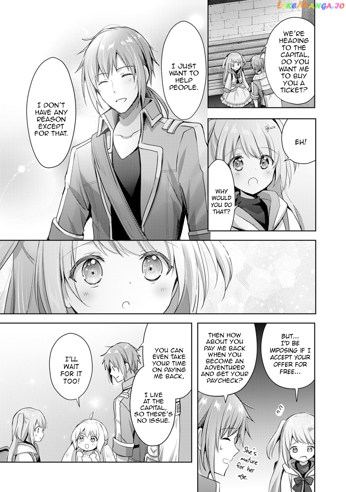 Uketsukejo Ni Kokuhaku Shitakute Guild Ni Kayoitsumetara Eiyu Ni Natteta chapter 9 - page 7