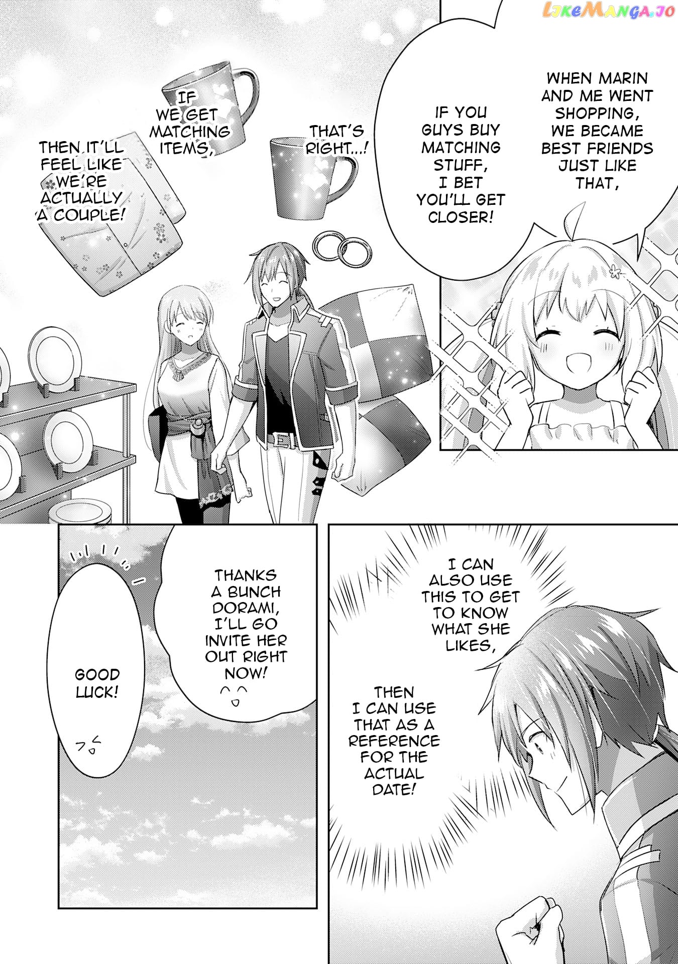 Uketsukejo Ni Kokuhaku Shitakute Guild Ni Kayoitsumetara Eiyu Ni Natteta chapter 16 - page 4