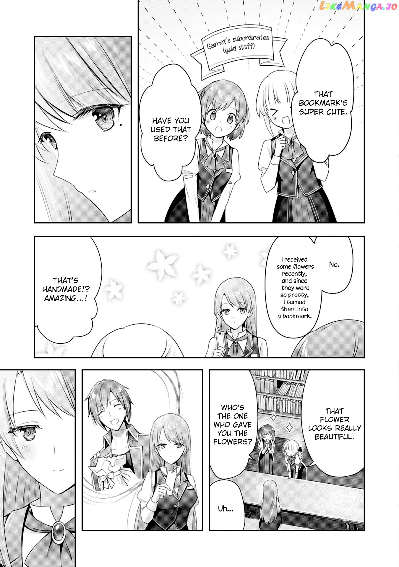 Uketsukejo Ni Kokuhaku Shitakute Guild Ni Kayoitsumetara Eiyu Ni Natteta chapter 4 - page 27