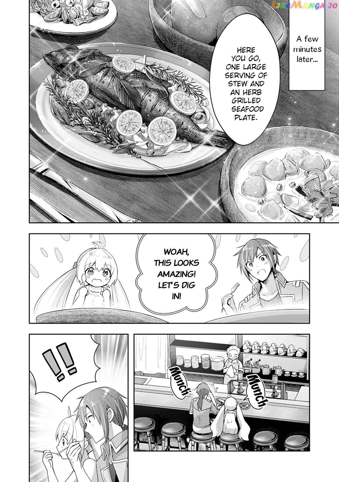 Uketsukejo Ni Kokuhaku Shitakute Guild Ni Kayoitsumetara Eiyu Ni Natteta chapter 5 - page 12