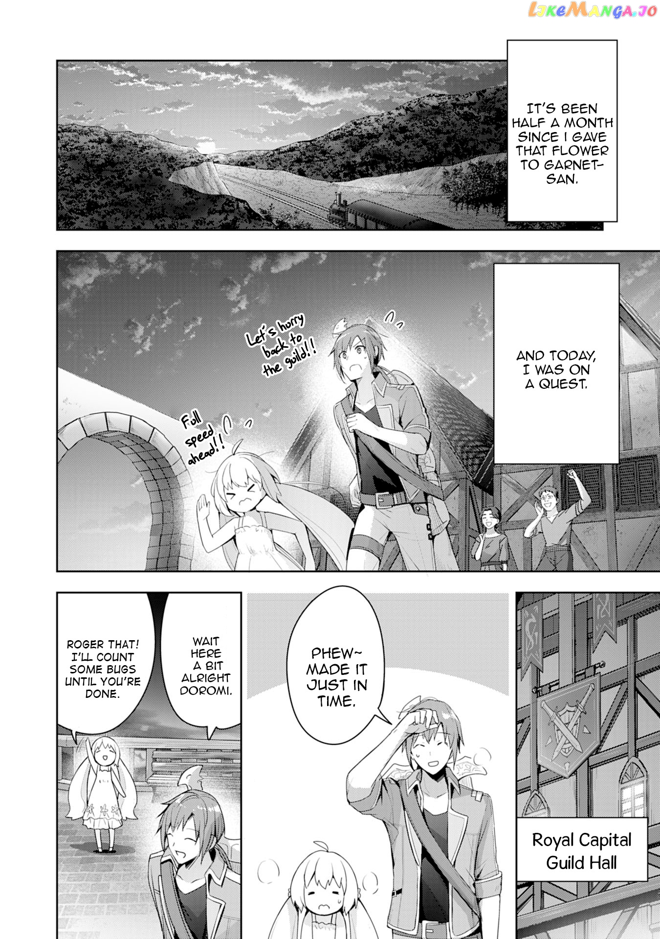 Uketsukejo Ni Kokuhaku Shitakute Guild Ni Kayoitsumetara Eiyu Ni Natteta chapter 5 - page 2