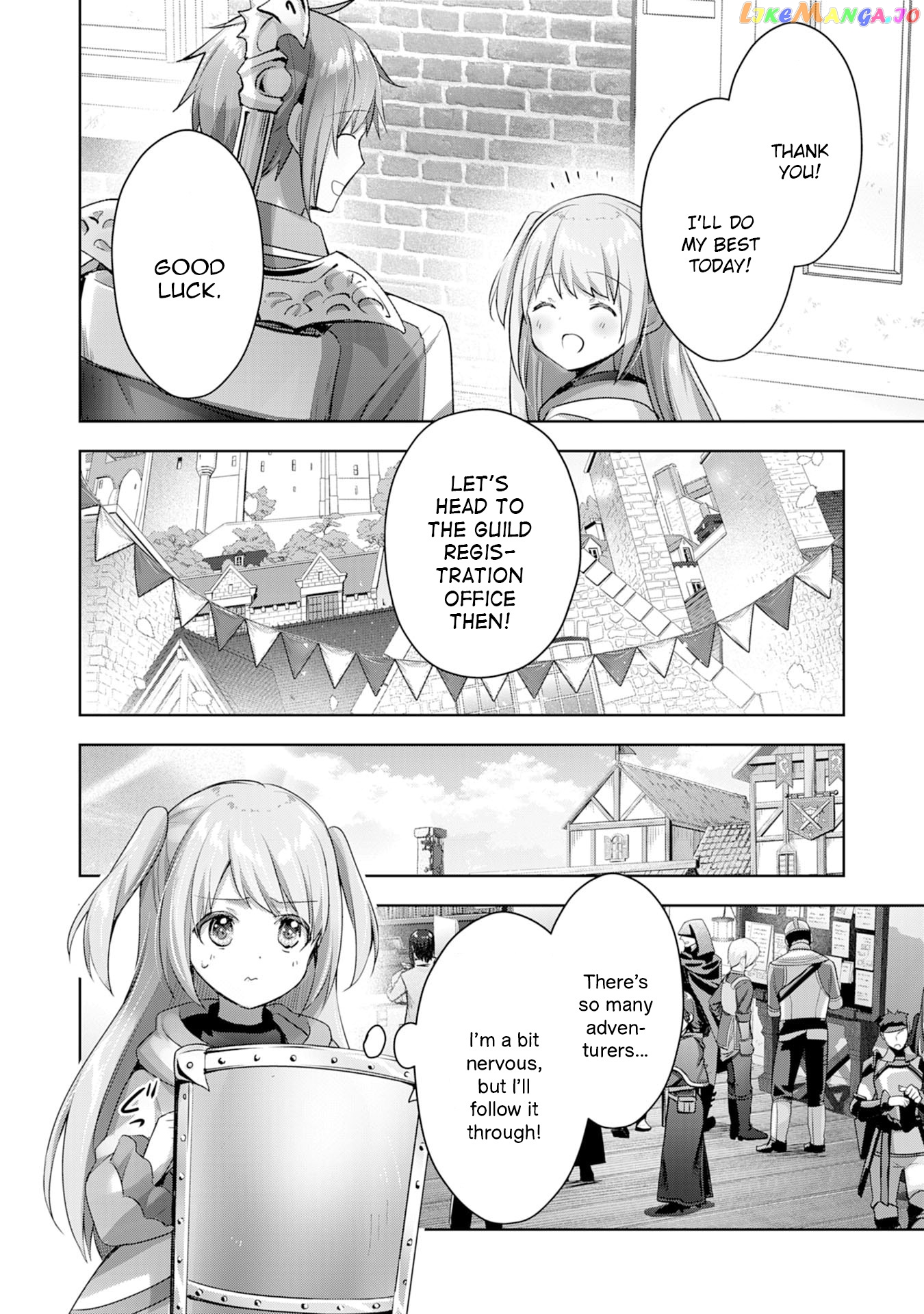 Uketsukejo Ni Kokuhaku Shitakute Guild Ni Kayoitsumetara Eiyu Ni Natteta chapter 11 - page 18