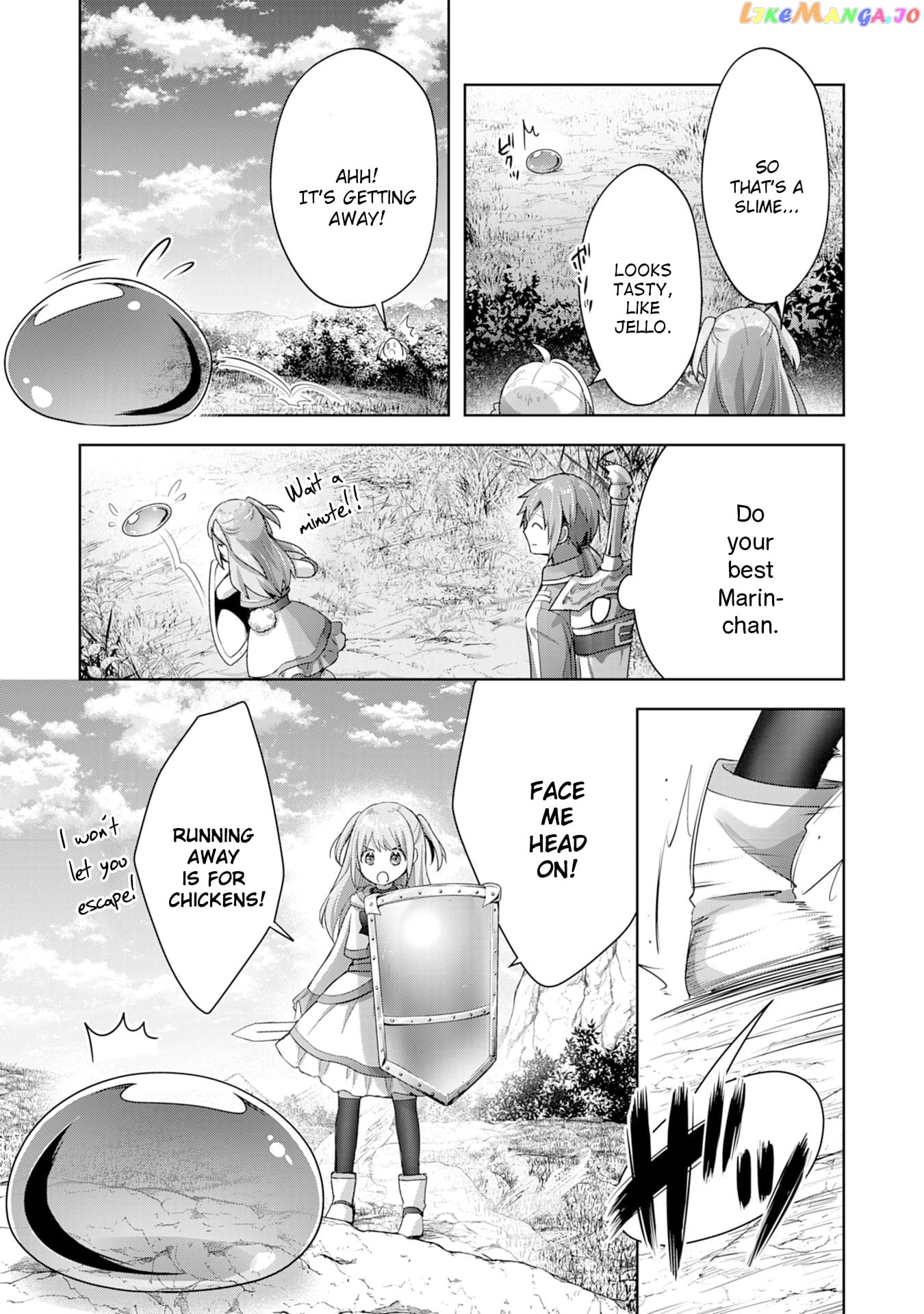 Uketsukejo Ni Kokuhaku Shitakute Guild Ni Kayoitsumetara Eiyu Ni Natteta chapter 11 - page 21