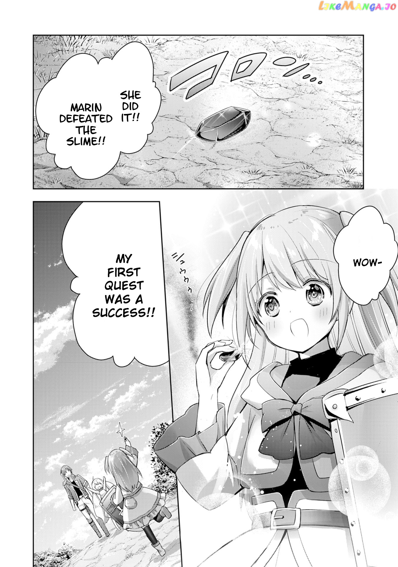 Uketsukejo Ni Kokuhaku Shitakute Guild Ni Kayoitsumetara Eiyu Ni Natteta chapter 11 - page 24