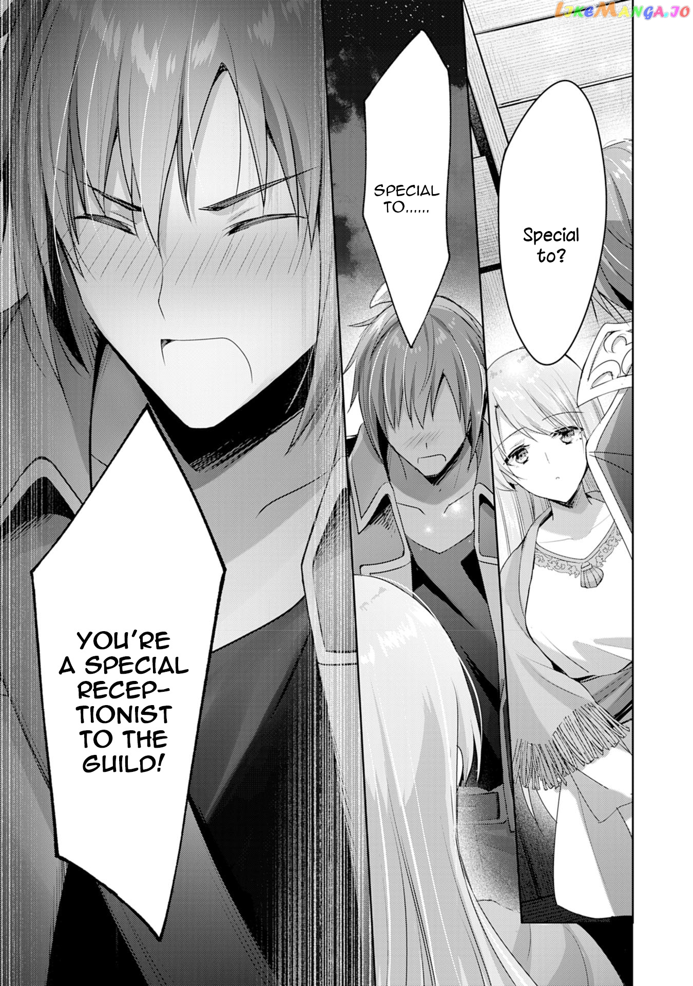 Uketsukejo Ni Kokuhaku Shitakute Guild Ni Kayoitsumetara Eiyu Ni Natteta chapter 7 - page 27