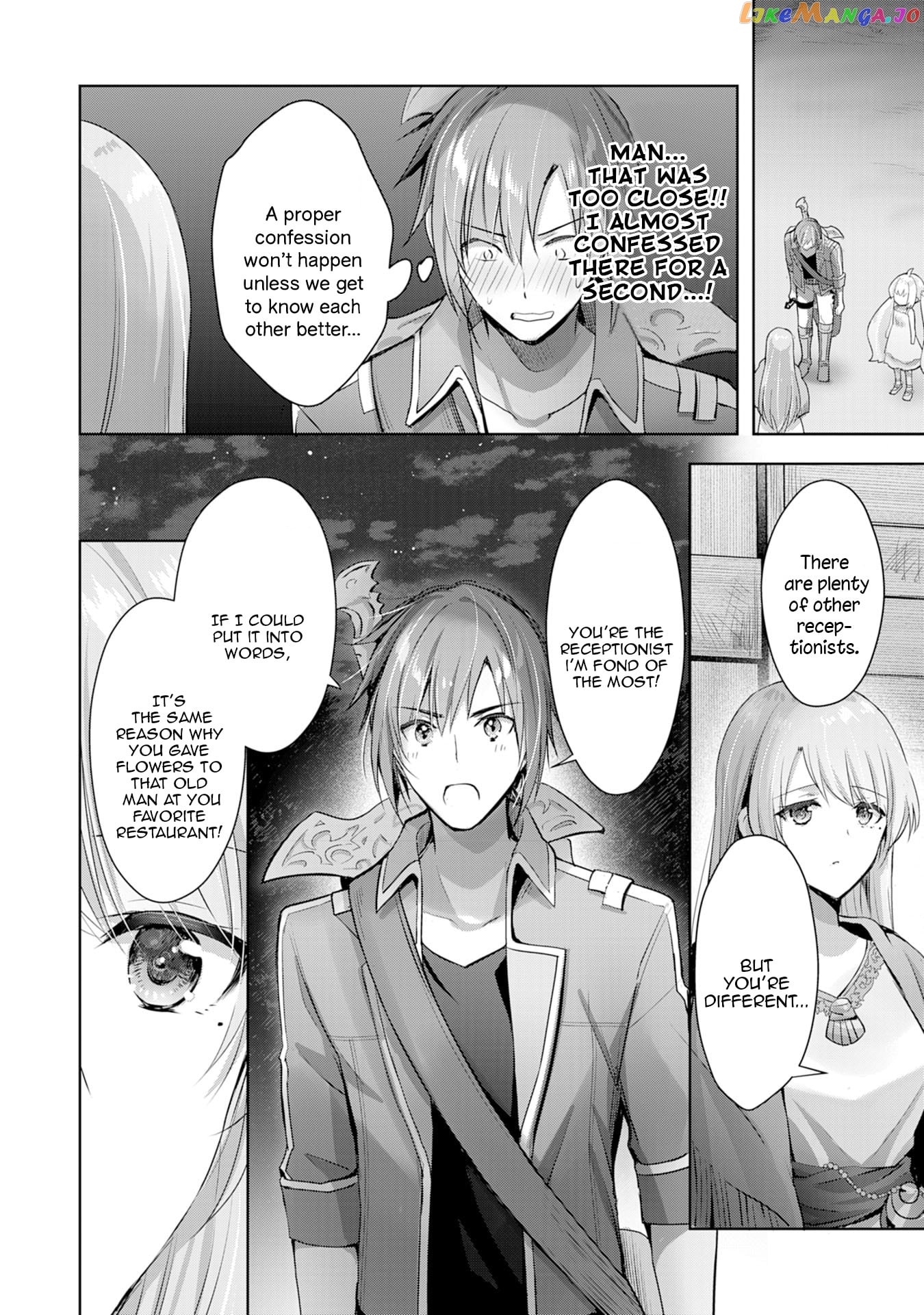 Uketsukejo Ni Kokuhaku Shitakute Guild Ni Kayoitsumetara Eiyu Ni Natteta chapter 7 - page 28
