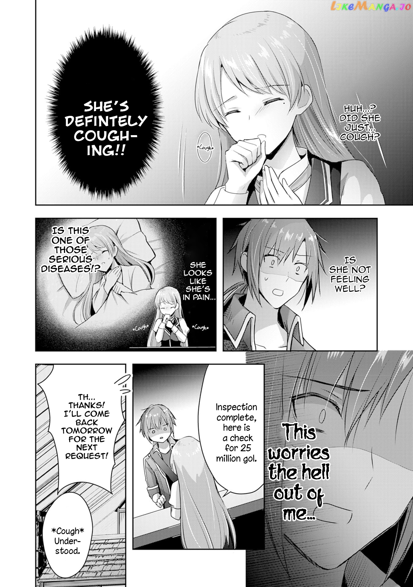 Uketsukejo Ni Kokuhaku Shitakute Guild Ni Kayoitsumetara Eiyu Ni Natteta chapter 7 - page 8