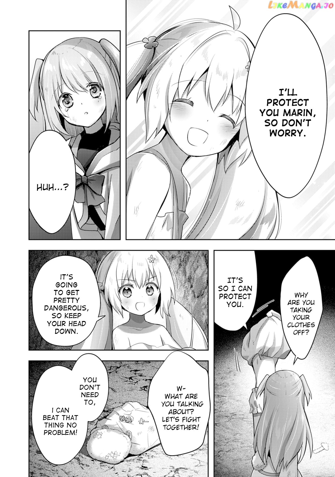 Uketsukejo Ni Kokuhaku Shitakute Guild Ni Kayoitsumetara Eiyu Ni Natteta chapter 13 - page 22