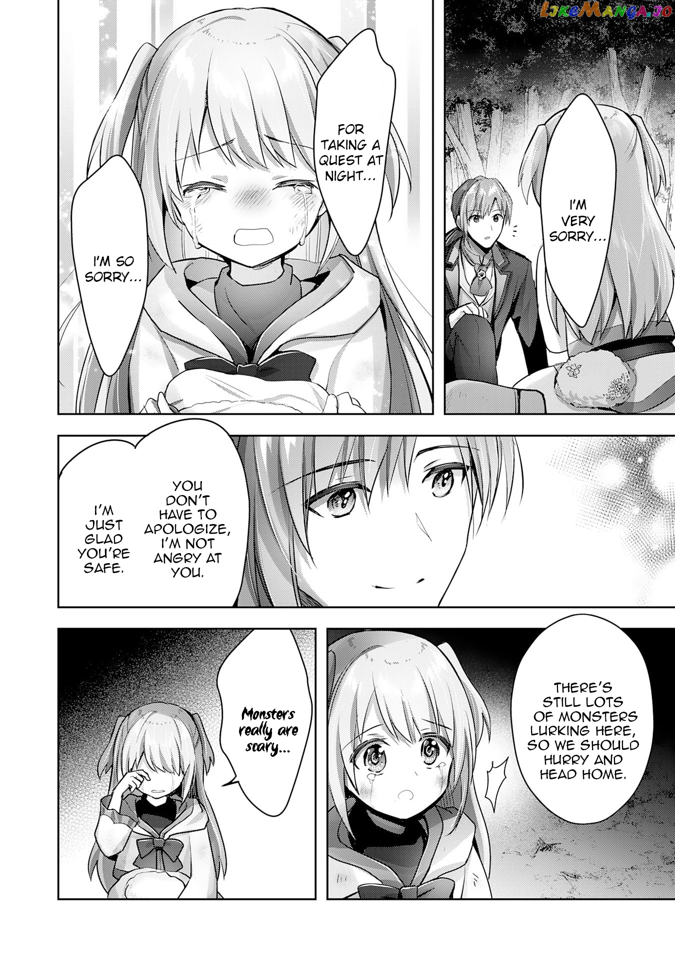 Uketsukejo Ni Kokuhaku Shitakute Guild Ni Kayoitsumetara Eiyu Ni Natteta chapter 14 - page 4