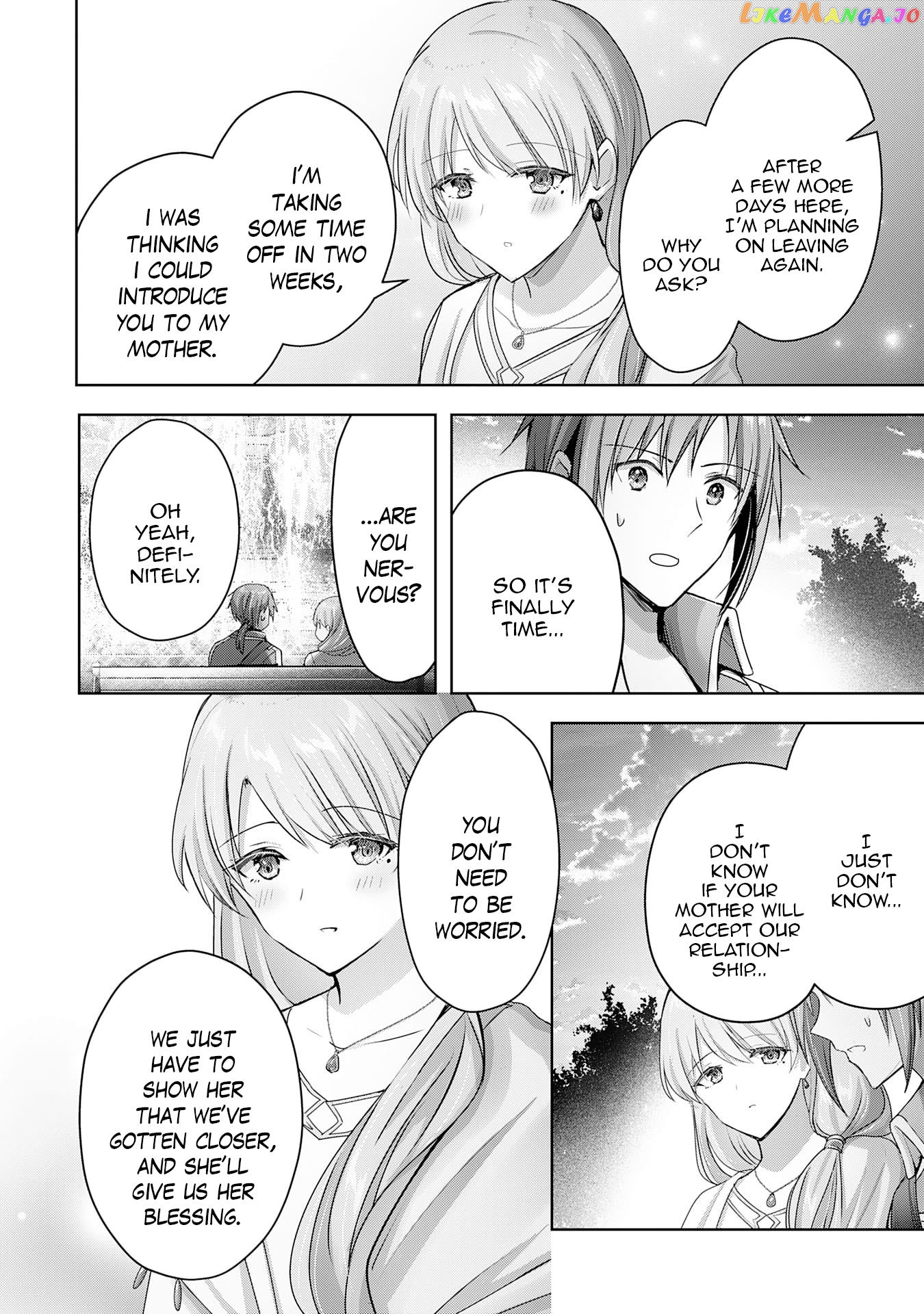 Uketsukejo Ni Kokuhaku Shitakute Guild Ni Kayoitsumetara Eiyu Ni Natteta chapter 21 - page 22