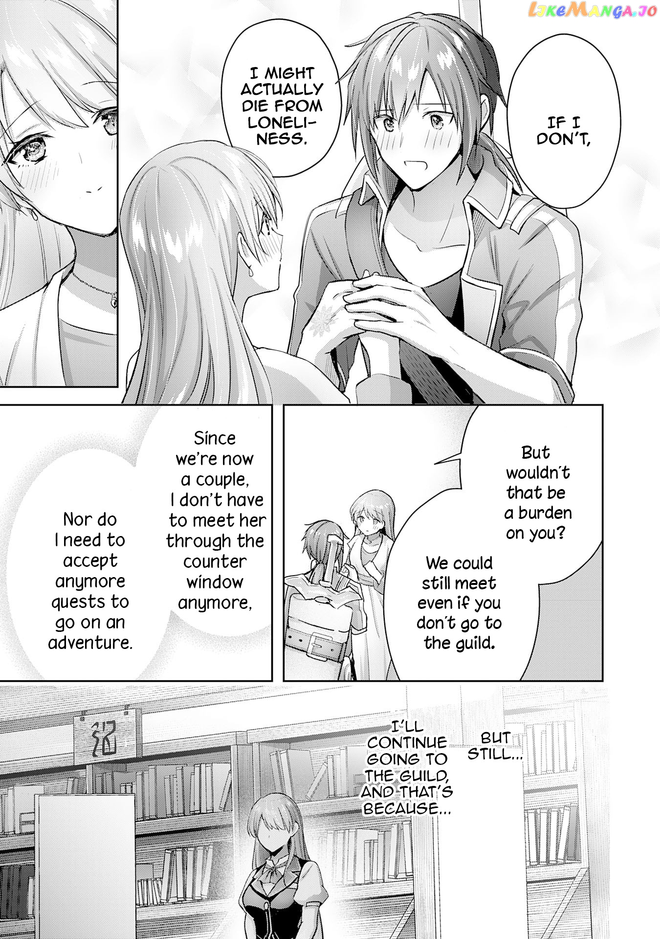 Uketsukejo Ni Kokuhaku Shitakute Guild Ni Kayoitsumetara Eiyu Ni Natteta chapter 15 - page 29