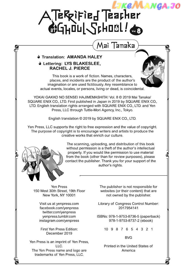 Youkai Gakkou no Sensei Hajimemashita! chapter 52 - page 22