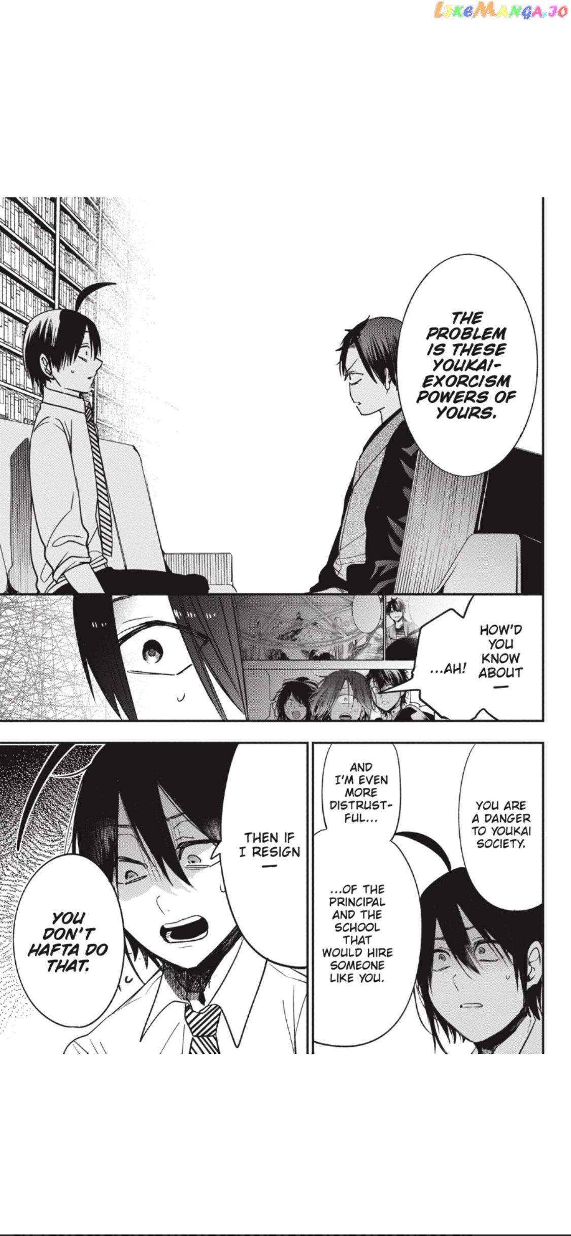 Youkai Gakkou no Sensei Hajimemashita! chapter 68 - page 9