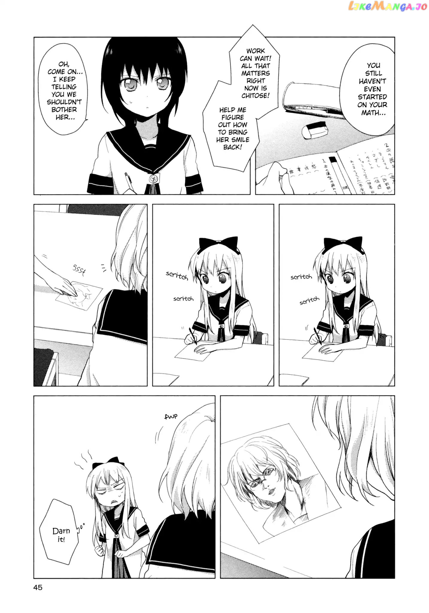 Yuru Yuri chapter 35 - page 9