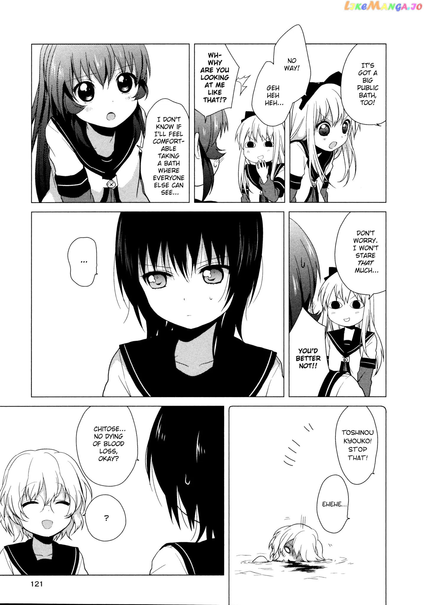 Yuru Yuri chapter 40 - page 15