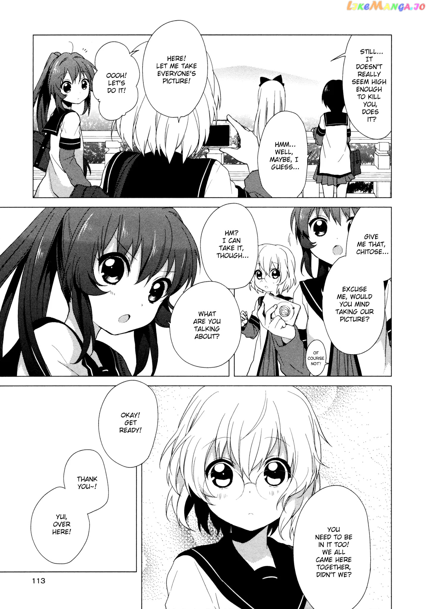 Yuru Yuri chapter 40 - page 7