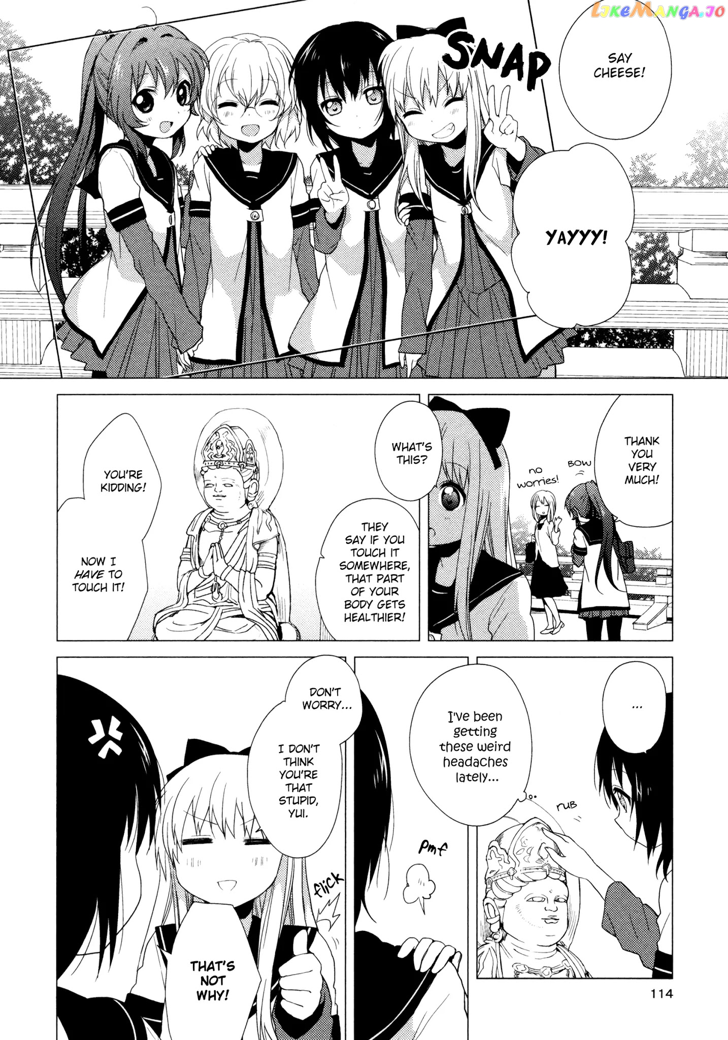 Yuru Yuri chapter 40 - page 8
