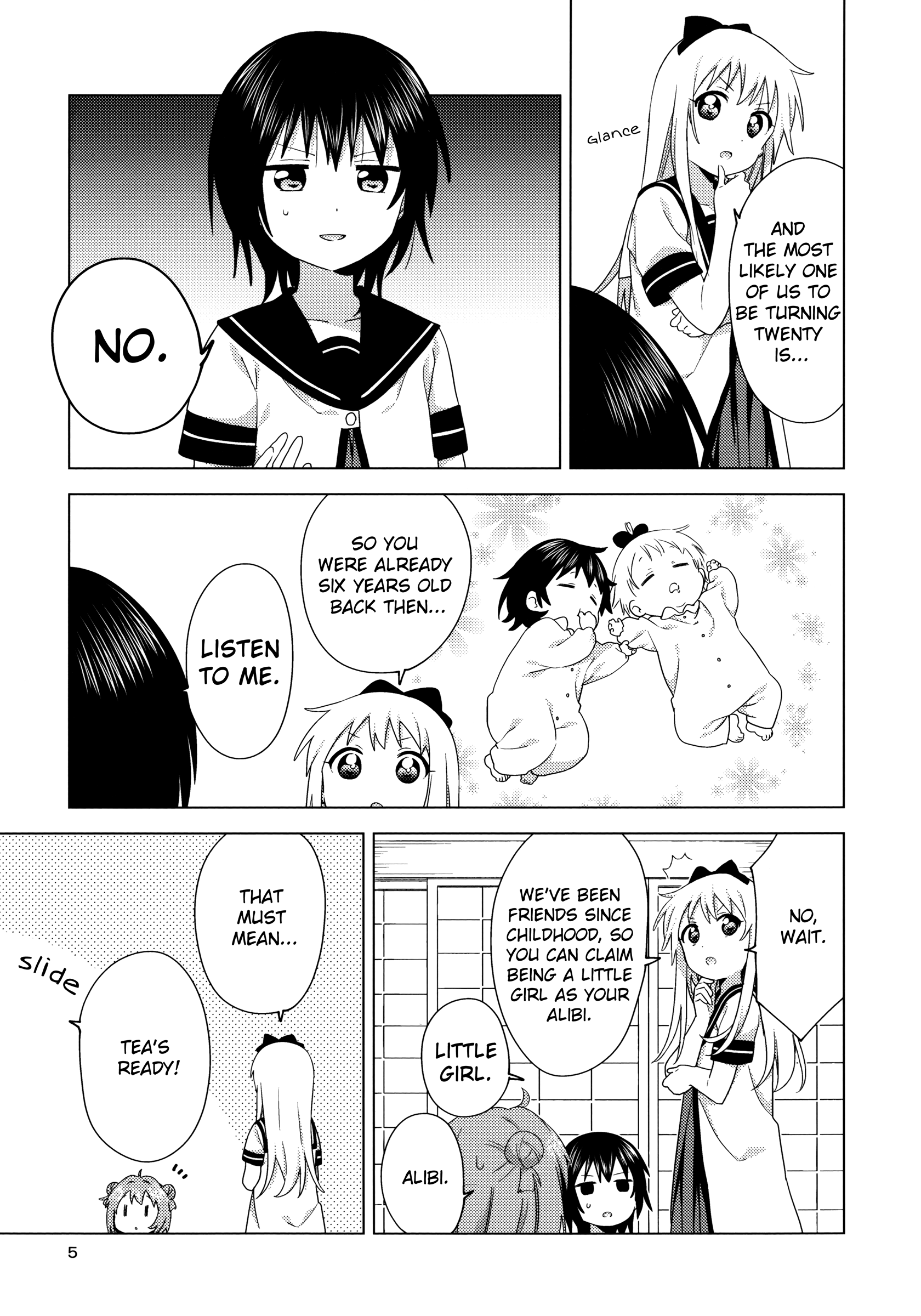 Yuru Yuri chapter 168.5 - page 5