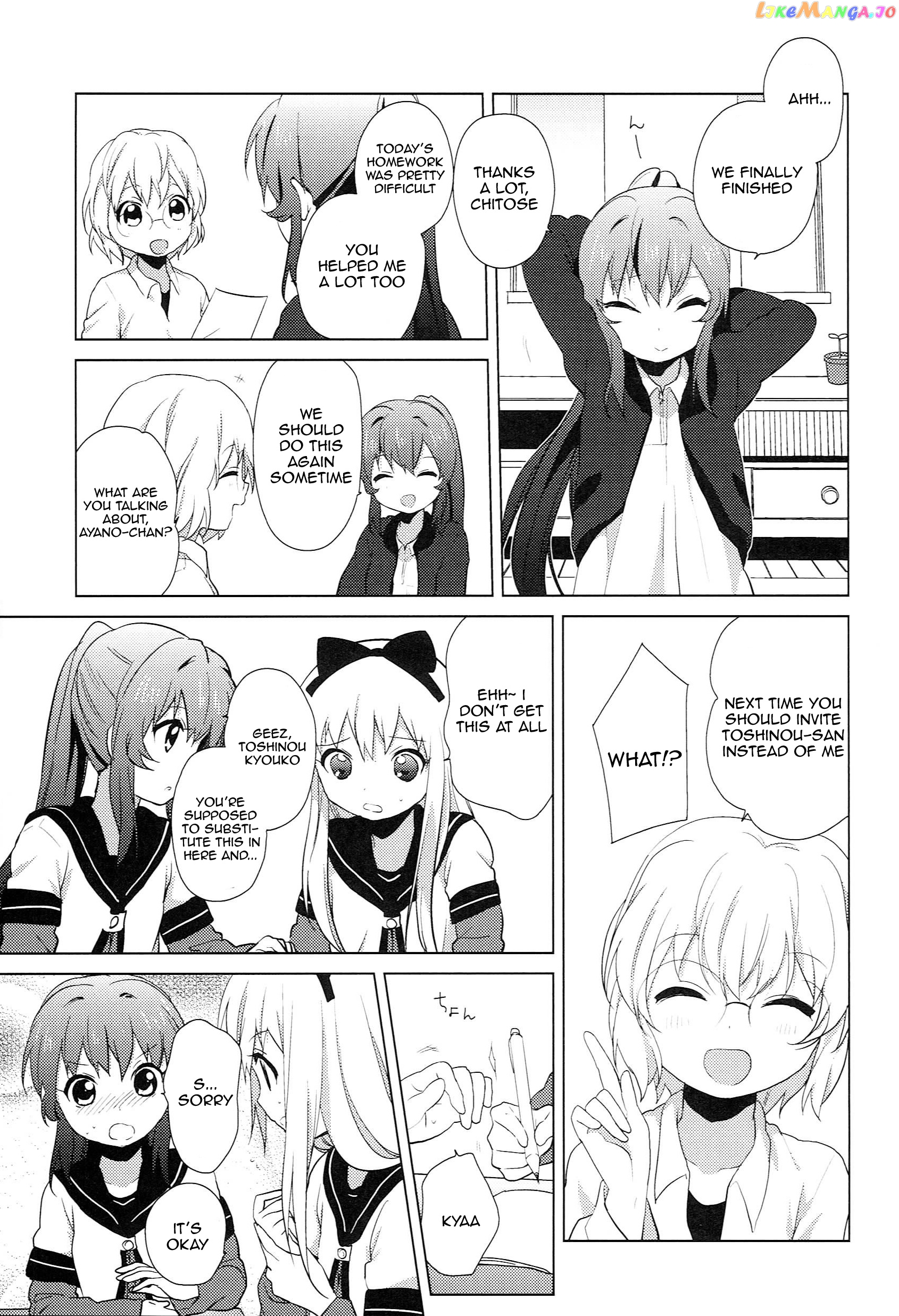 Yuru Yuri chapter 51.10 - page 9