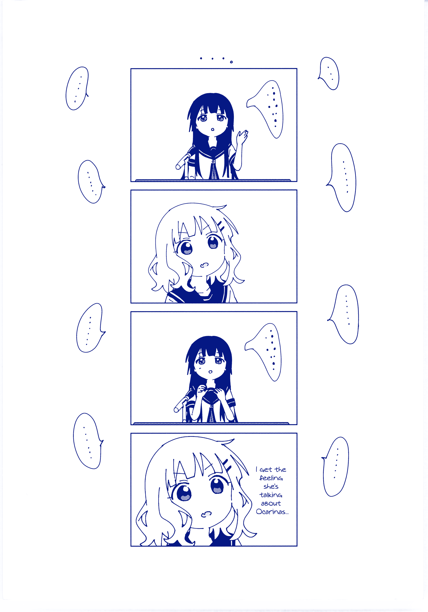 Yuru Yuri chapter 168.8 - page 11