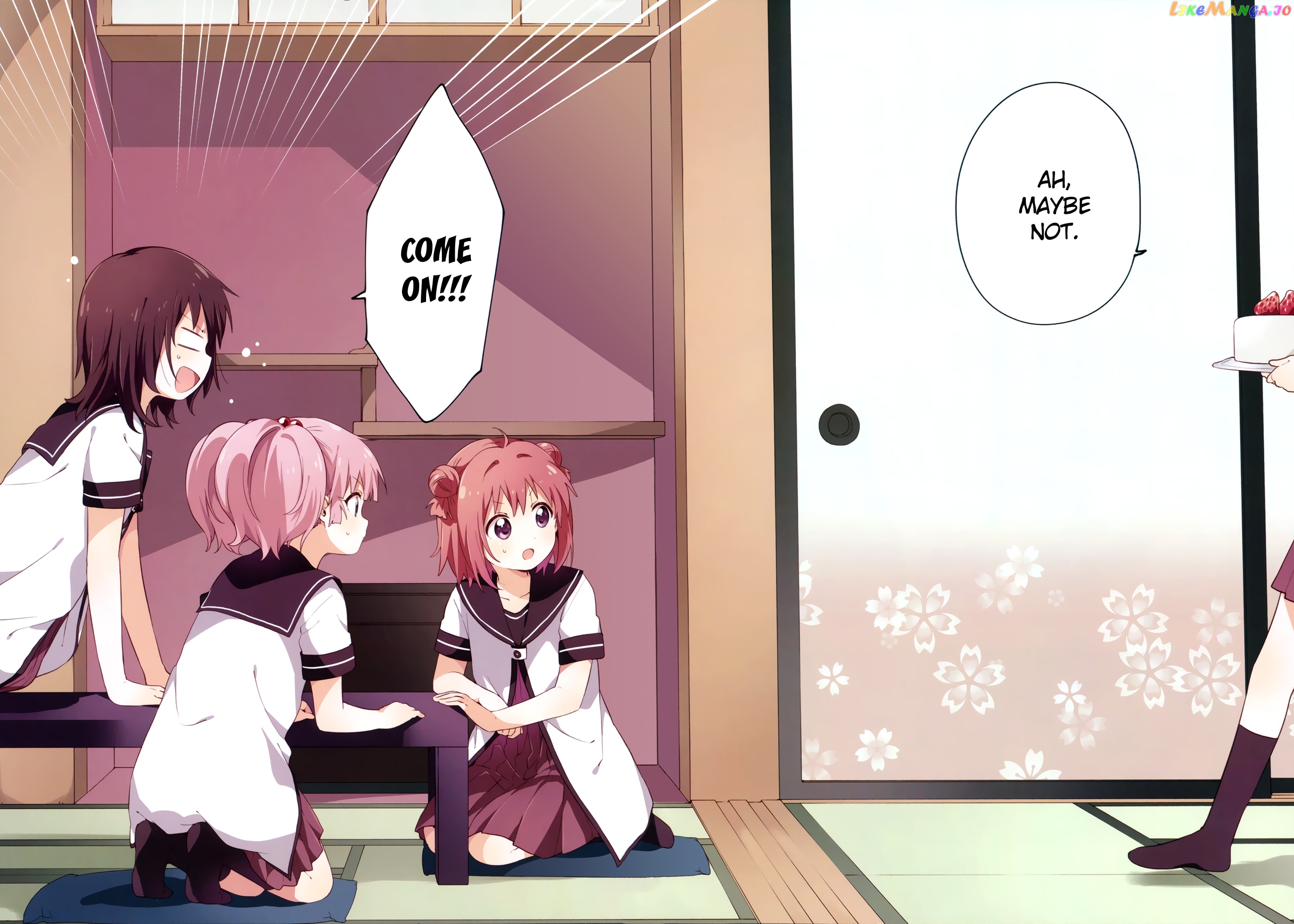 Yuru Yuri chapter 168.8 - page 6