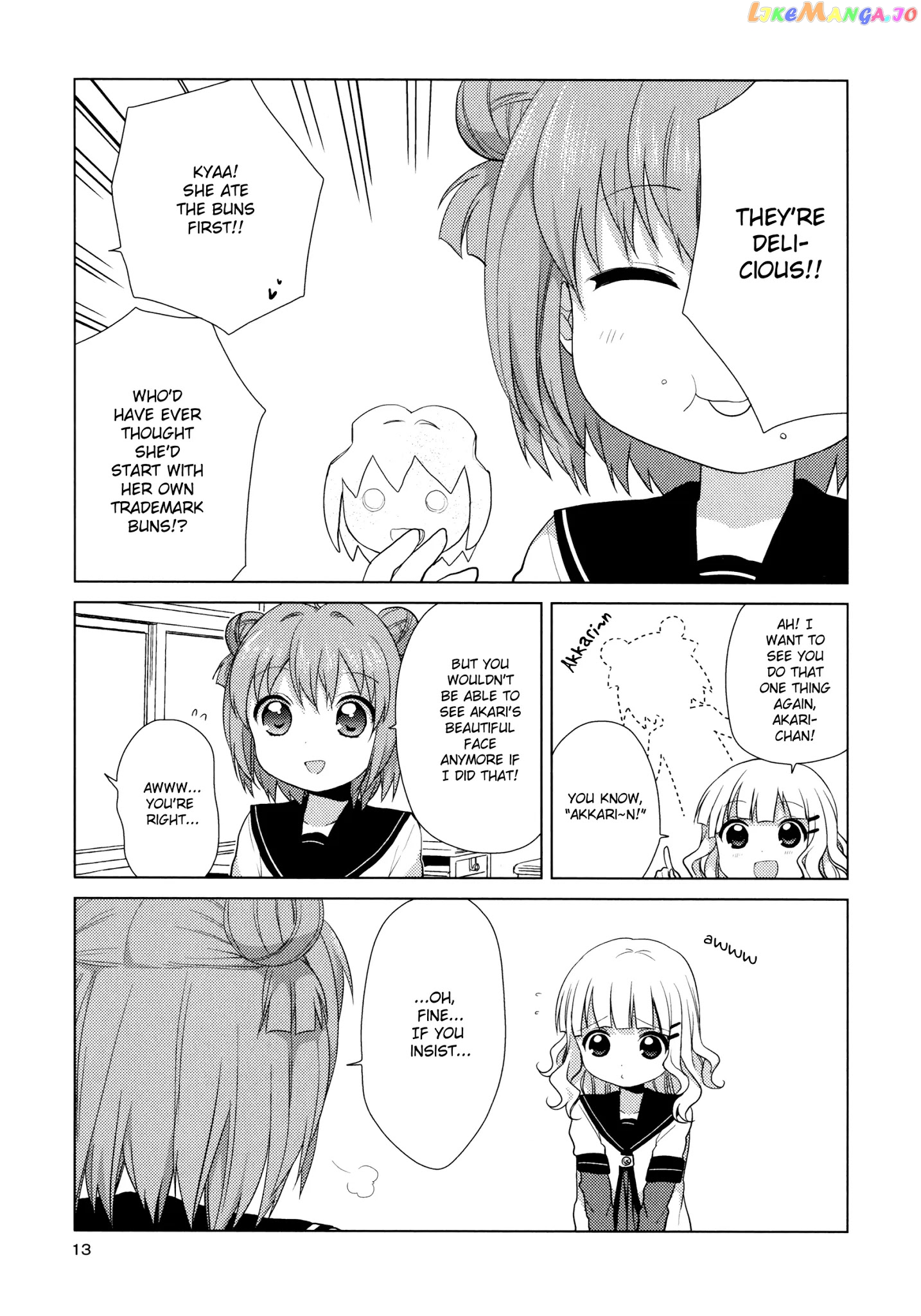 Yuru Yuri chapter 43.5 - page 12