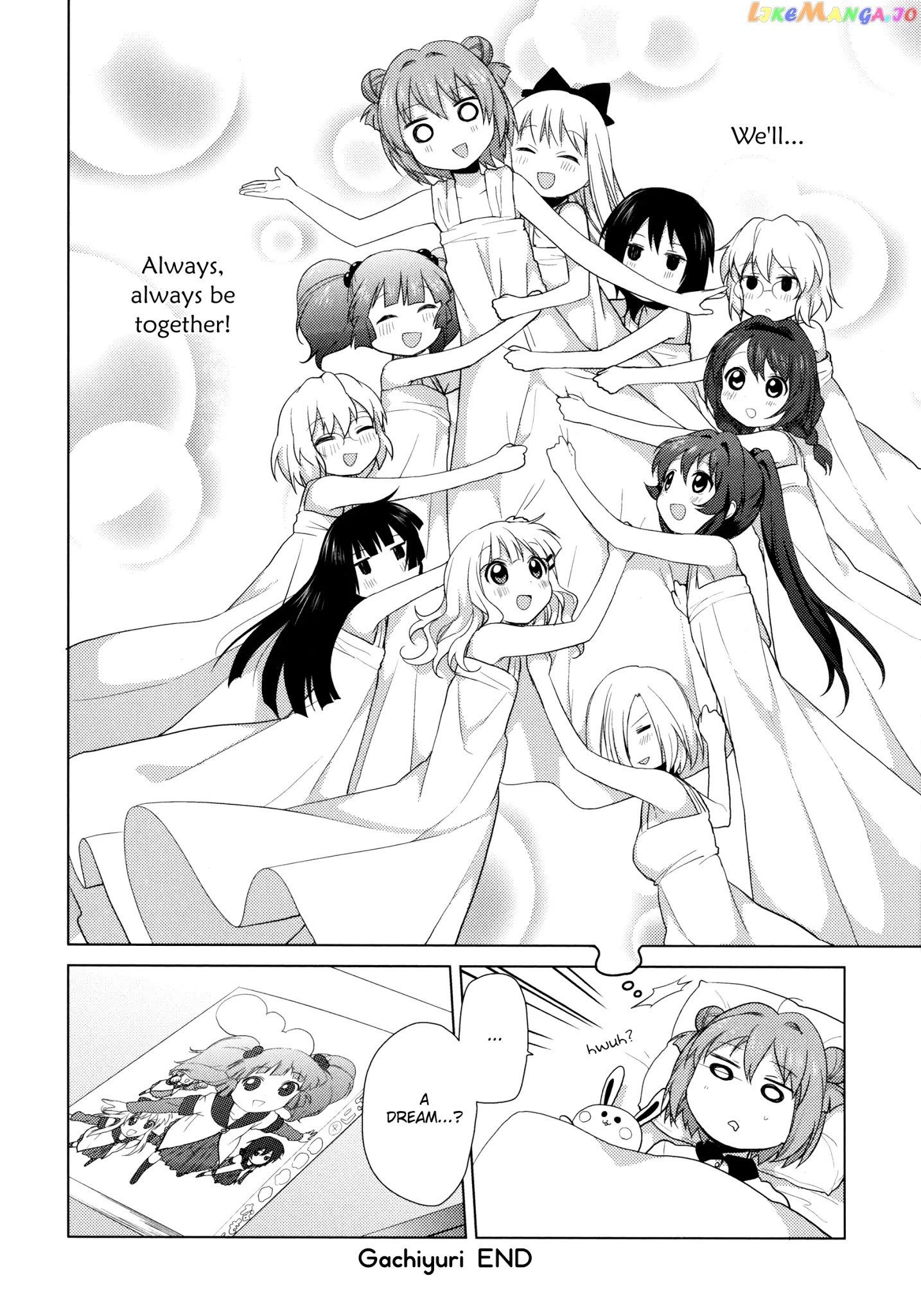 Yuru Yuri chapter 43.5 - page 17