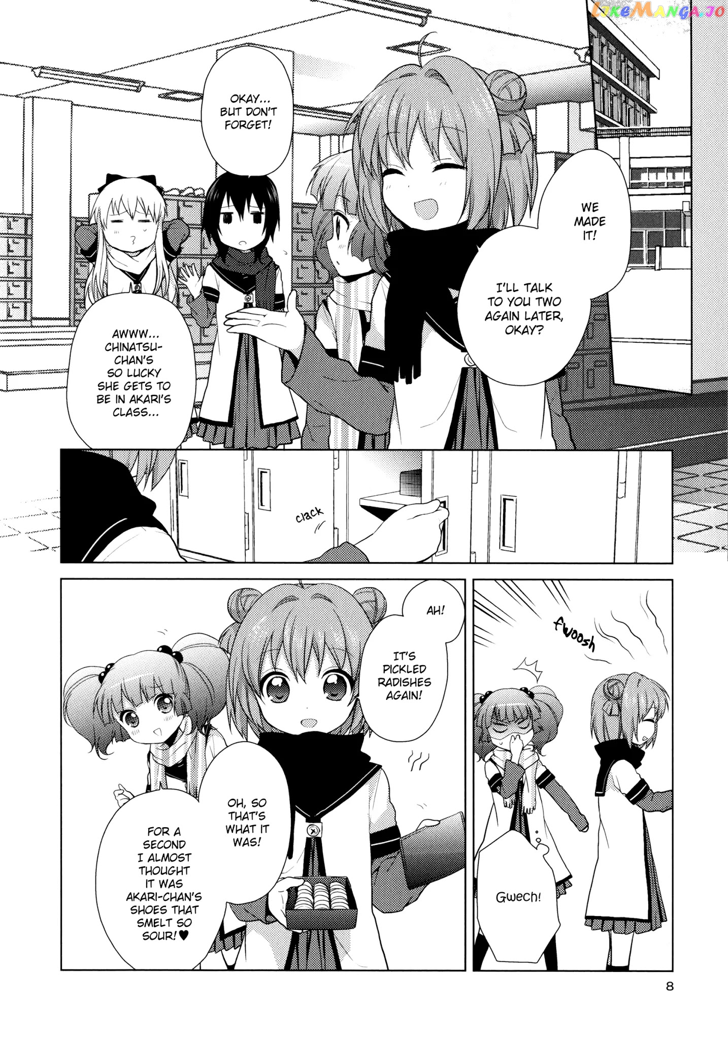 Yuru Yuri chapter 43.5 - page 7